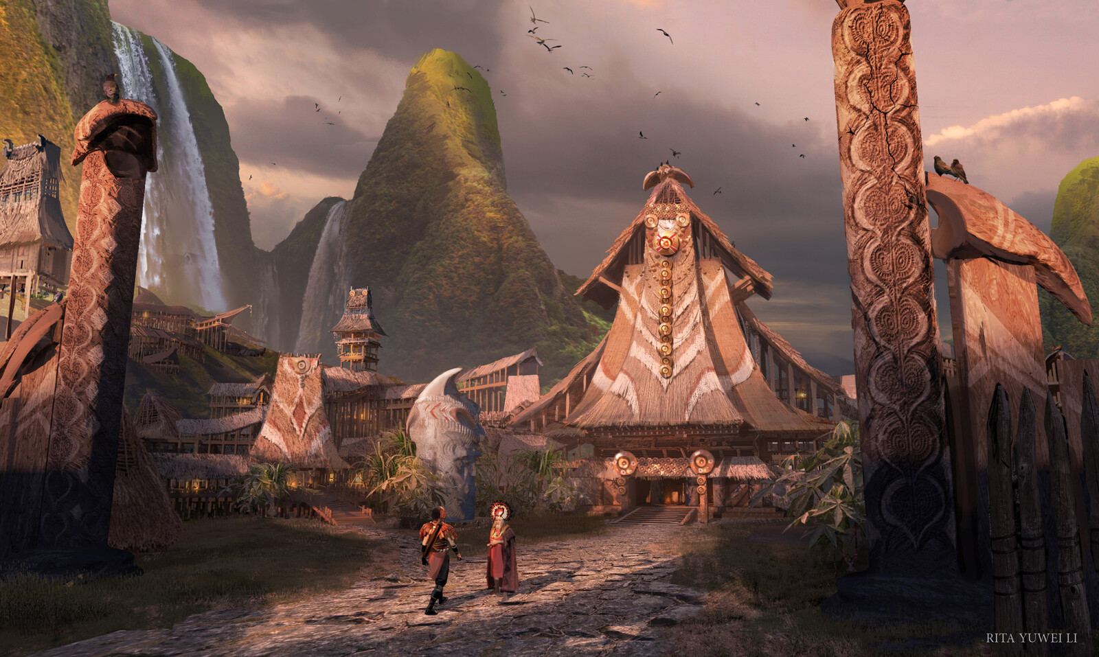 MAWAE- Gate of Two Realms - Village