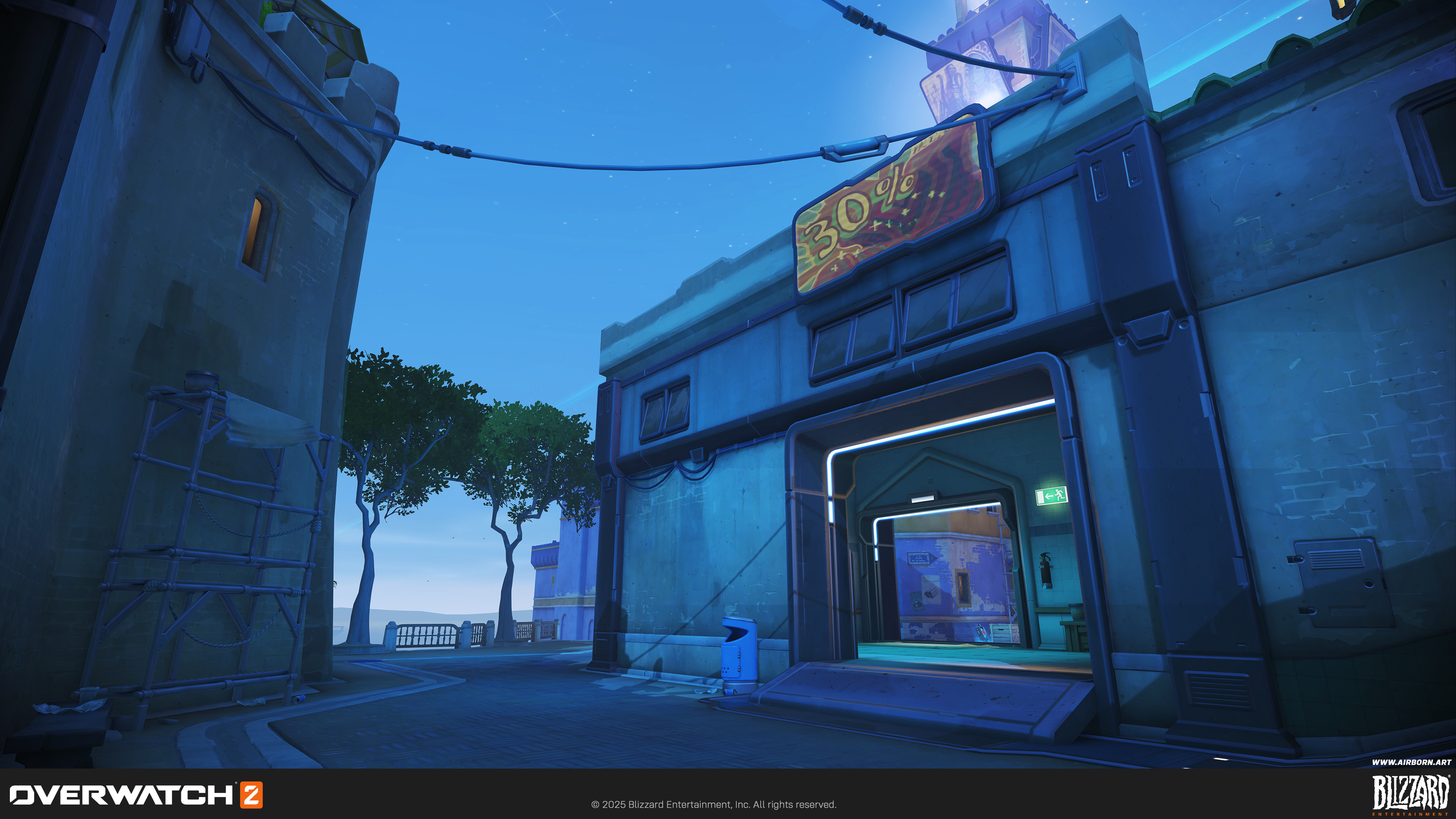 Capture point transitional buildings I got to work on from exteriors to interiors, as well as set dressing and overall theming.
