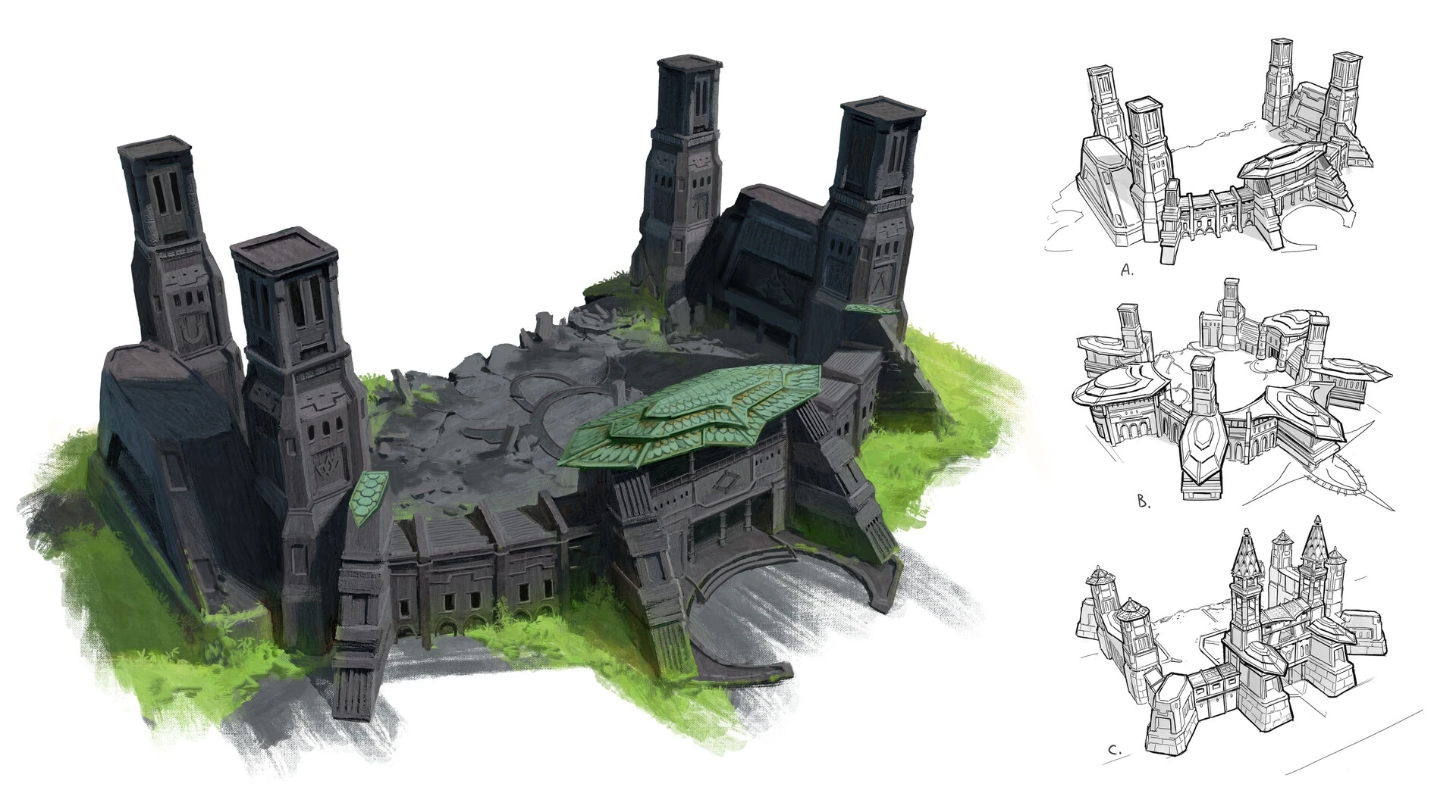 Obsidian City Exploration | Arena