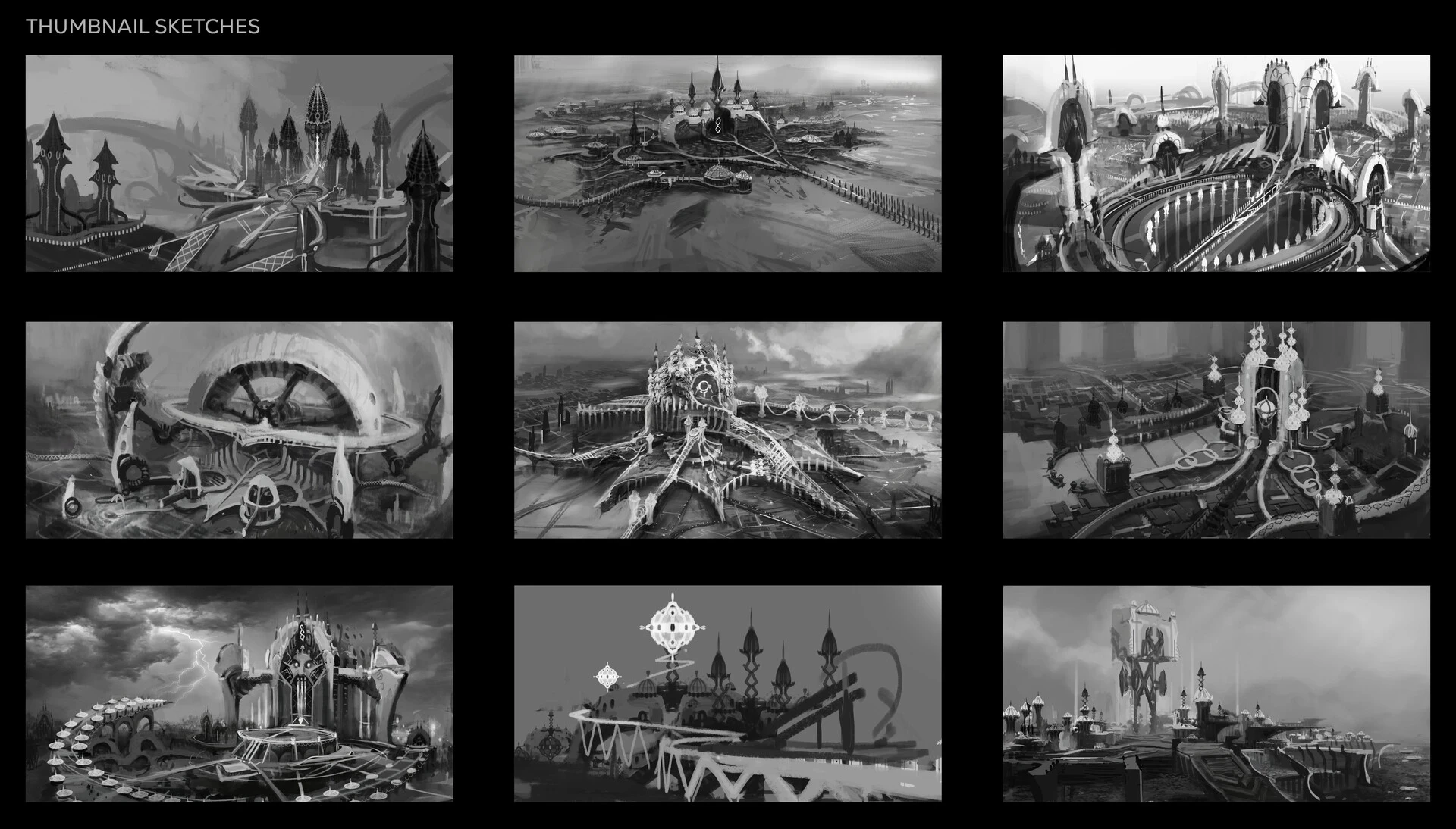 City of Stellaria Thumbnail | Sketches