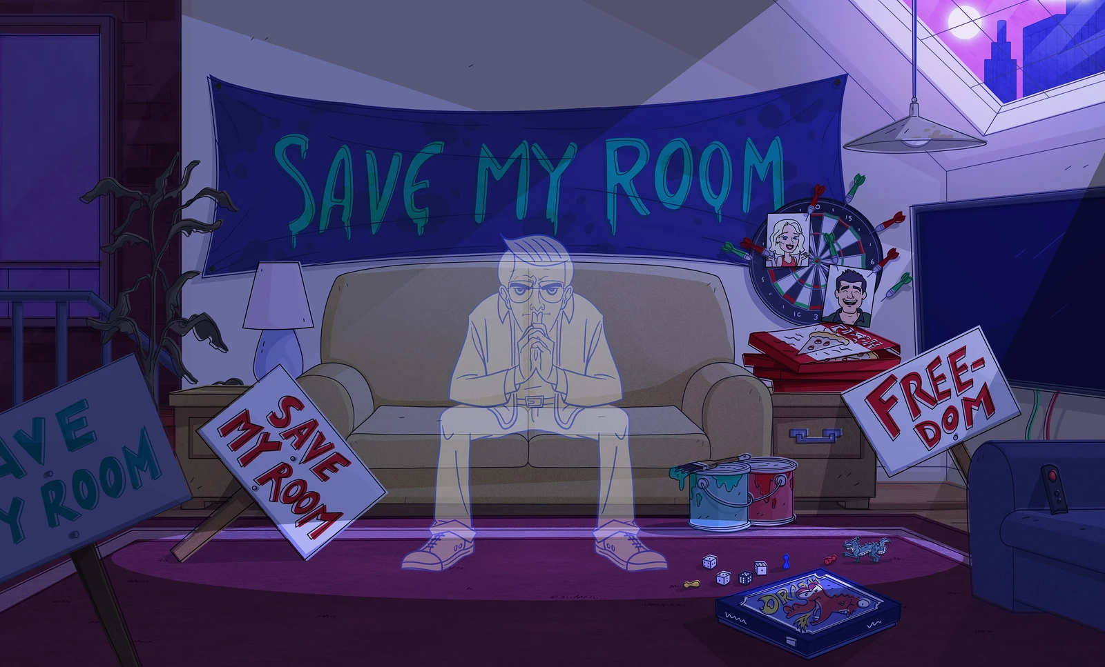 Blurred Lives: Michael's Apartment