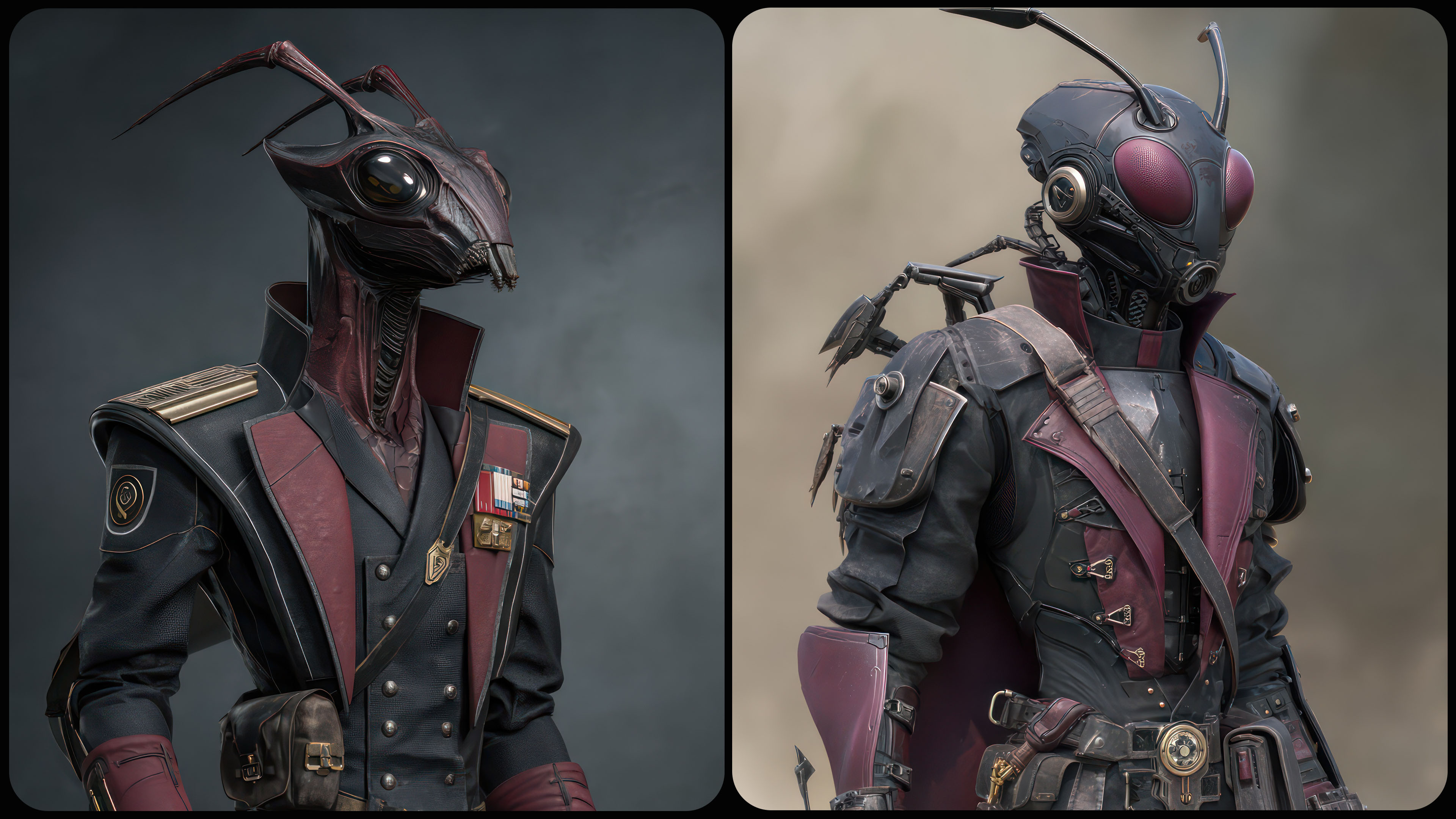250 Soldier Ant Character Reference Image Pack v.136 |4K|
https://www.artstation.com/a/49319212