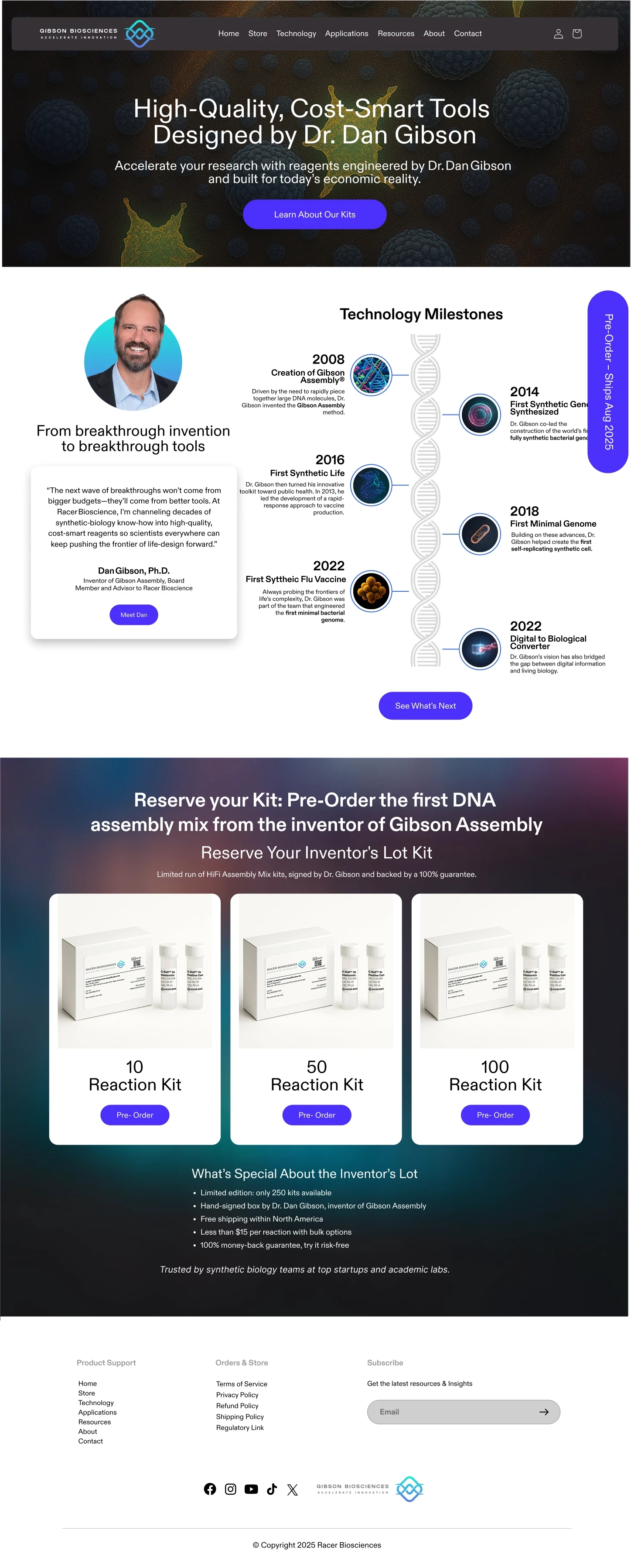 Website Homepage User Interface UX Design