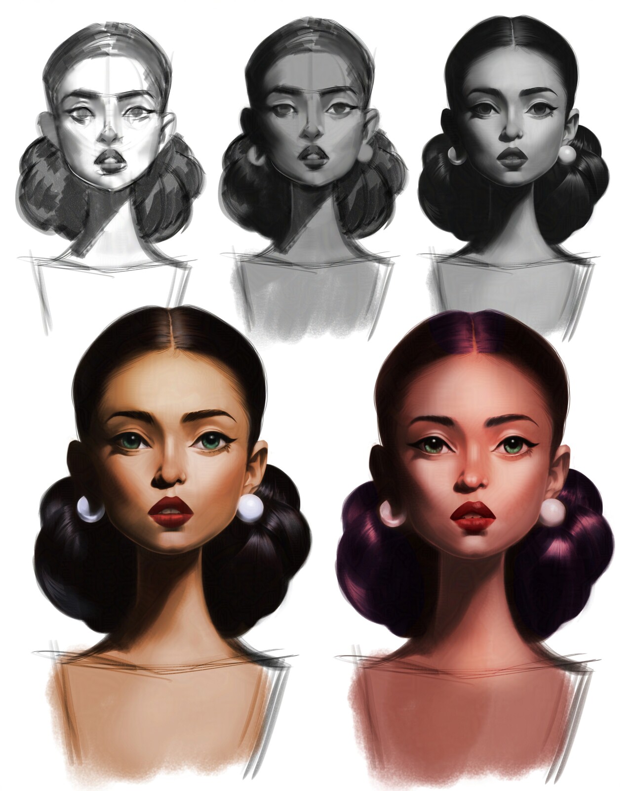 Portrait Process