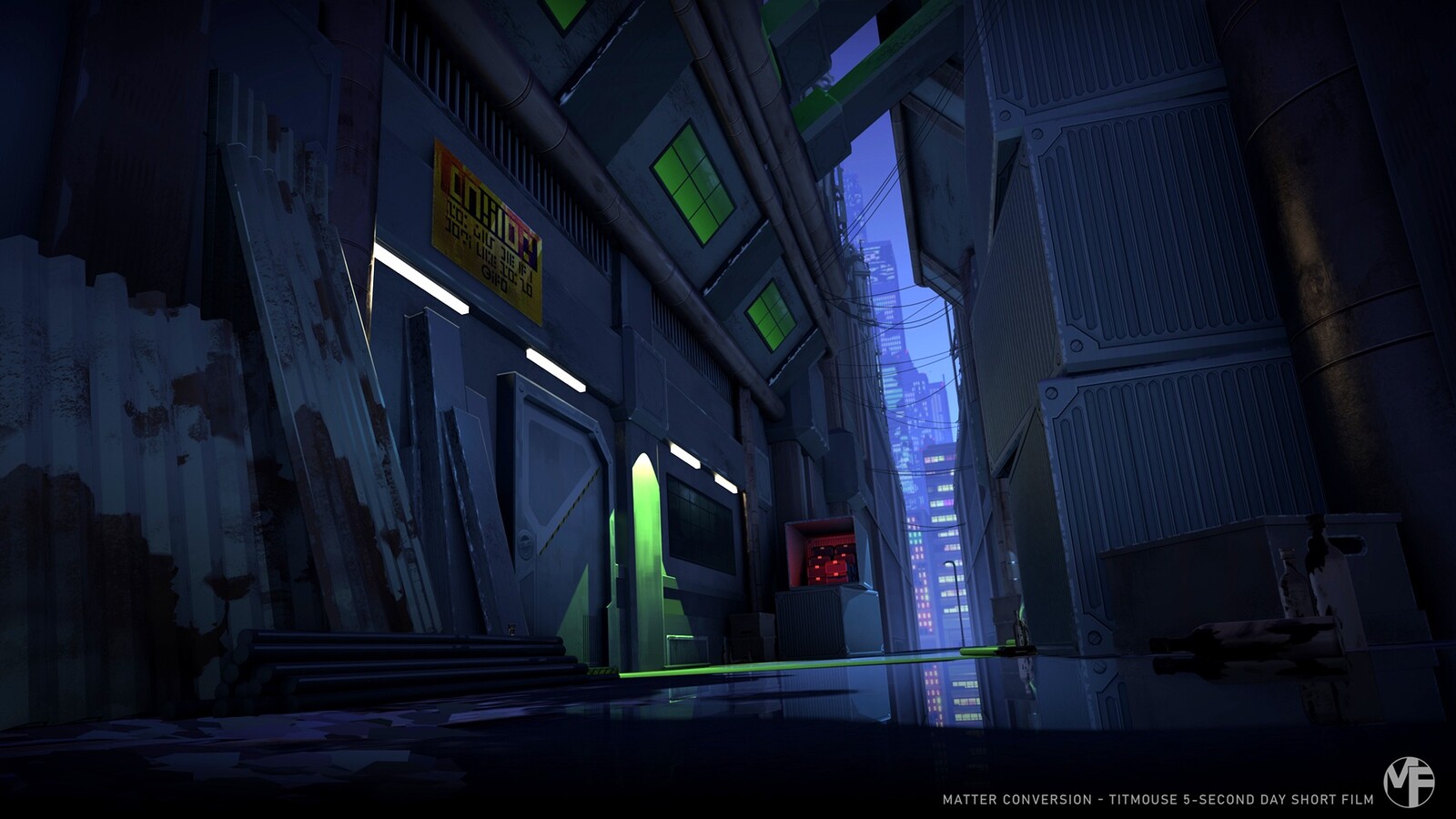 Matter Conversion - Back Alley - Titmouse 5-Second Day
