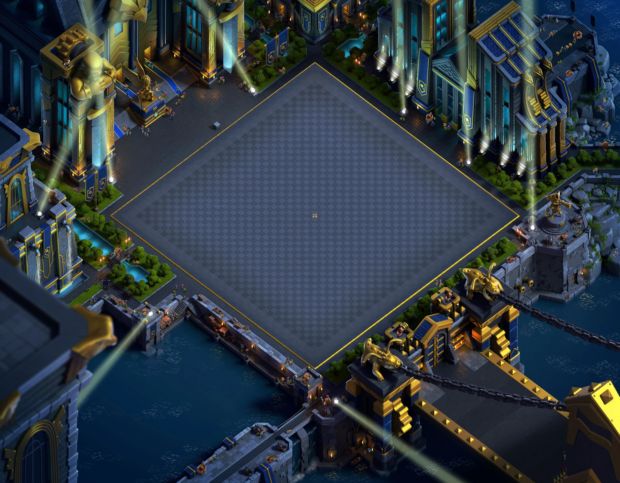 Layout blocking