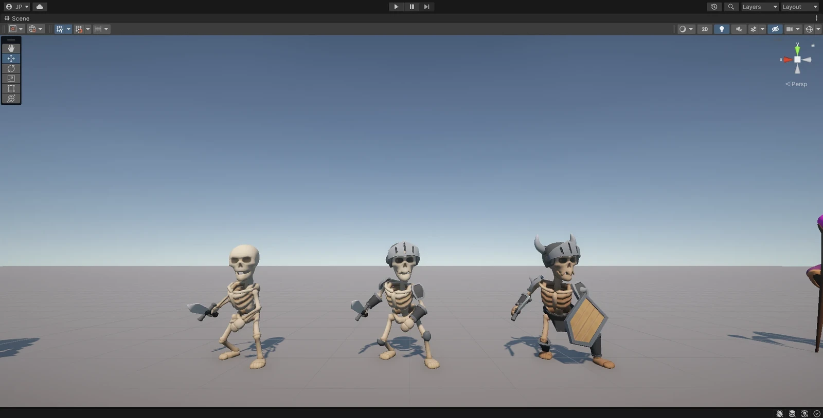 Skeleton - Unity
