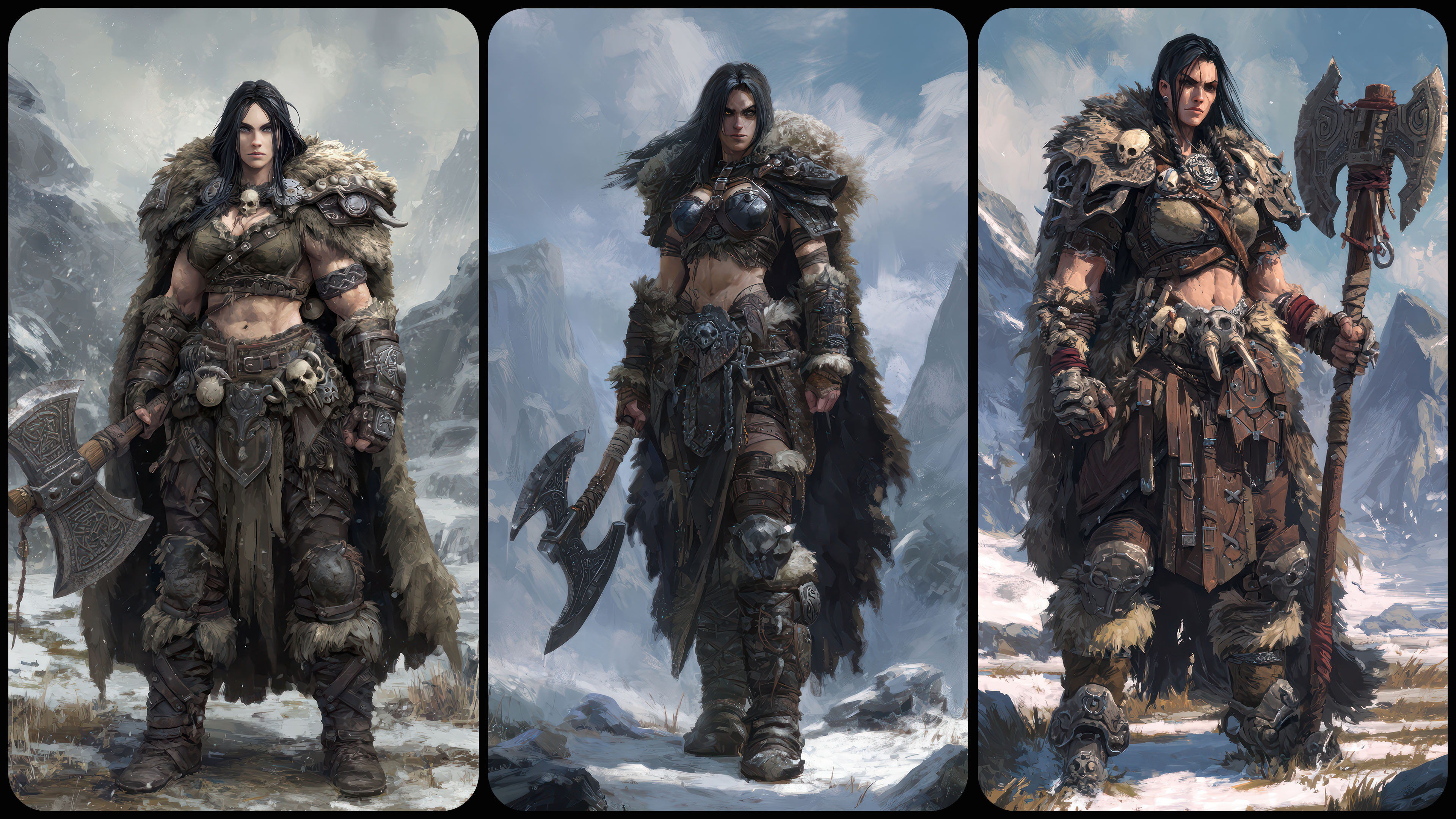 260 Barbarian Viking Character Reference Image Pack v.142 |4K|
https://www.artstation.com/a/49235145