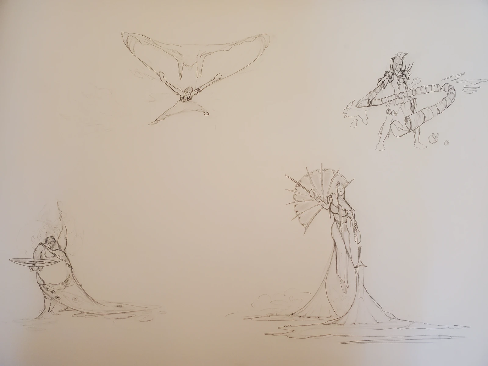 early ideation sketches