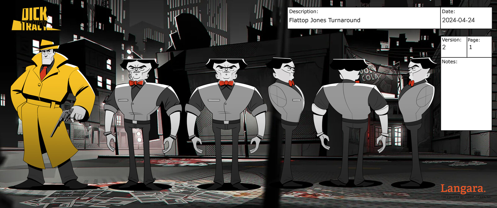 Dick Tracy Re-Imagined - Flattop Jones