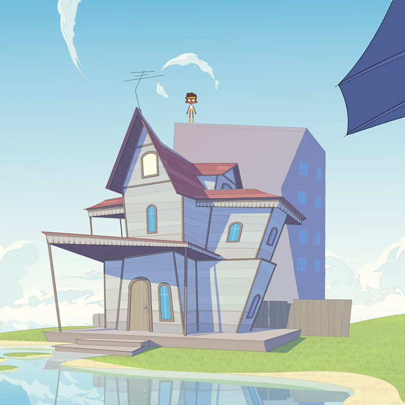 Majo & Boy | 魔女と少年 : Concept Layouts 