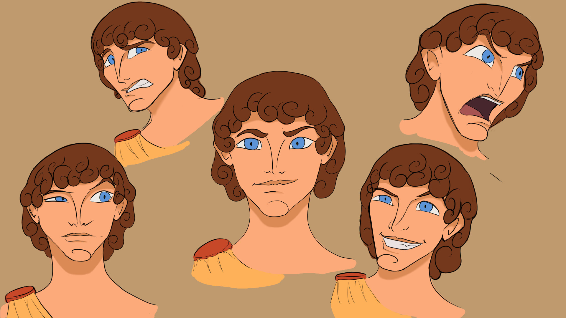 ArtStation - Art Style - Disney Hercules