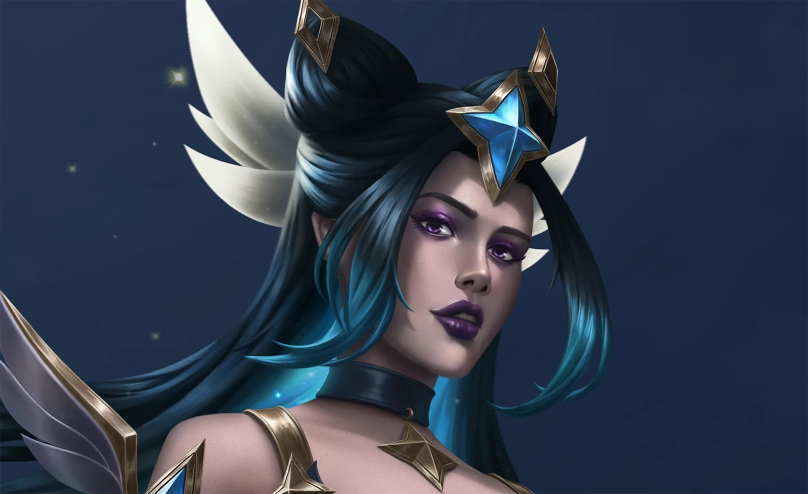 face close up