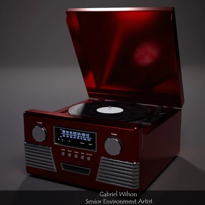 Retro Record Player