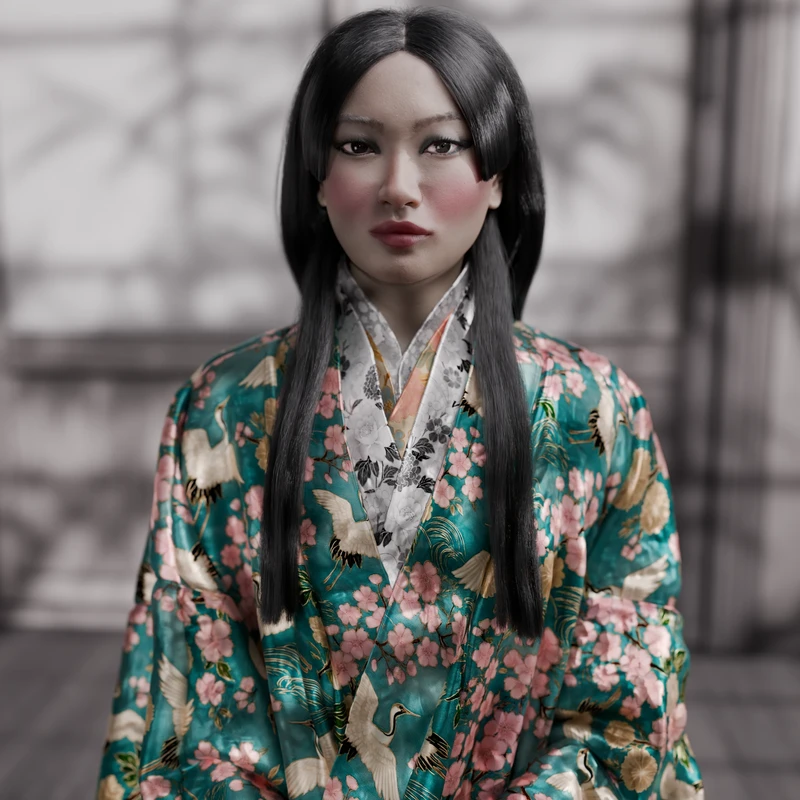 Edo Period Japanese Woman