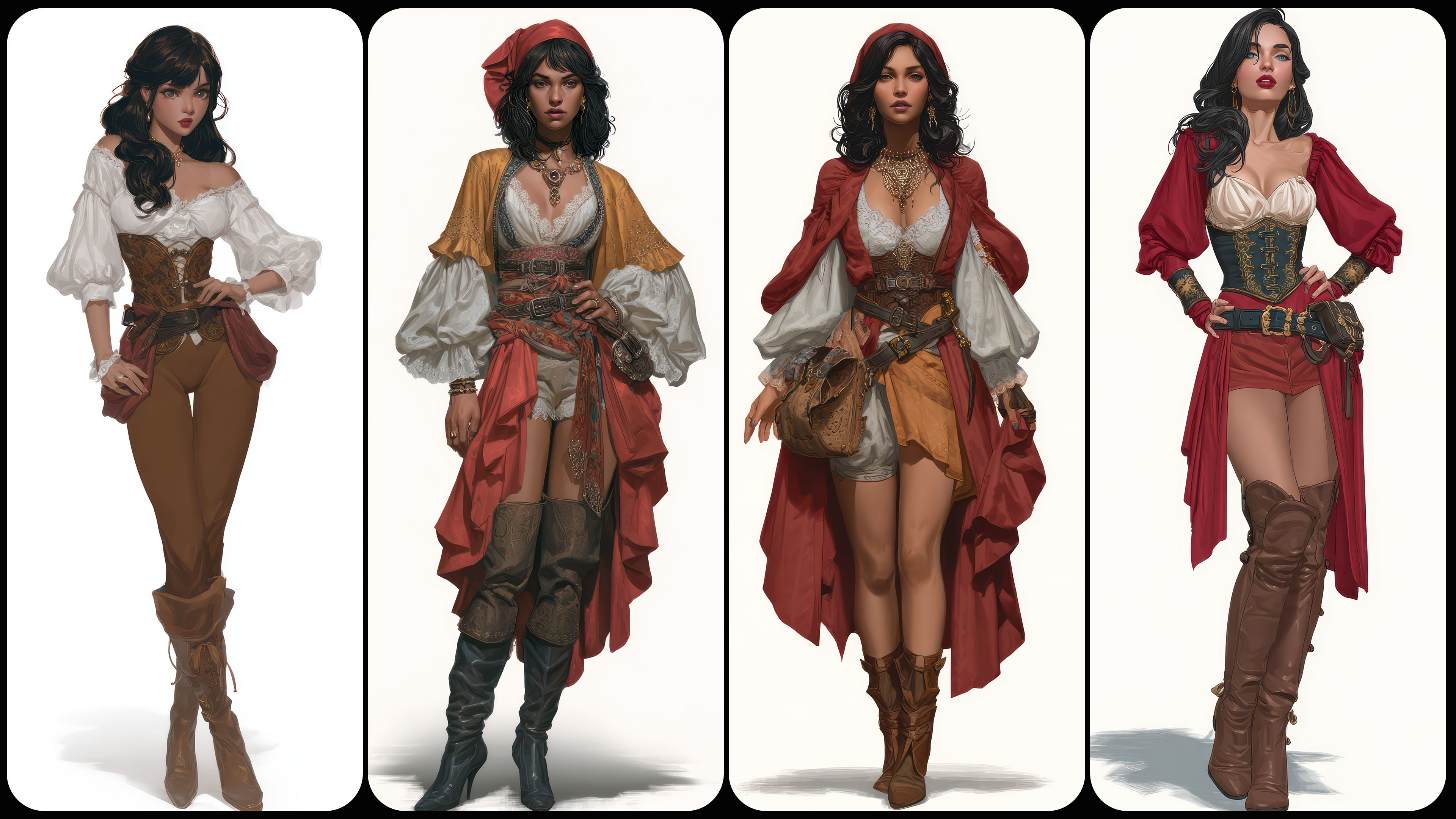250 Pirate Female Character Reference Image Pack v.145 |4K|
https://www.artstation.com/a/49540109