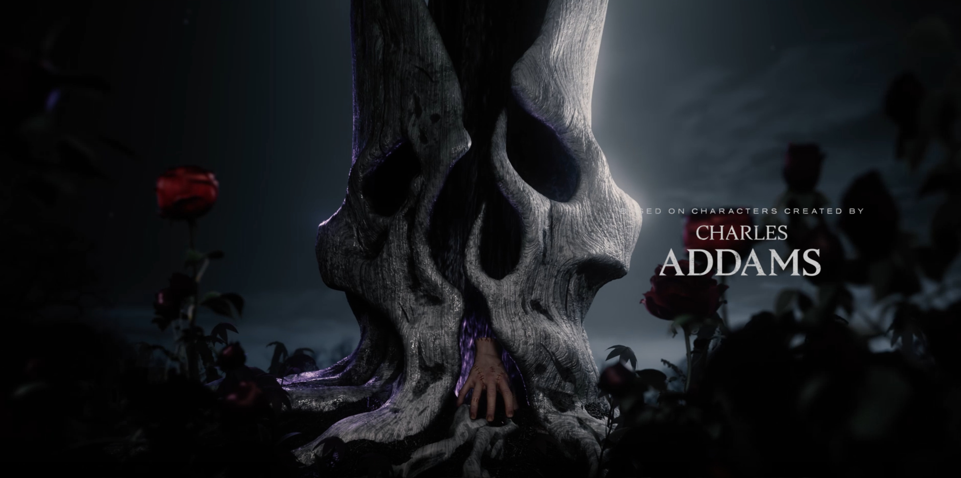 Wednesday s.2 - TV show opening title sequence