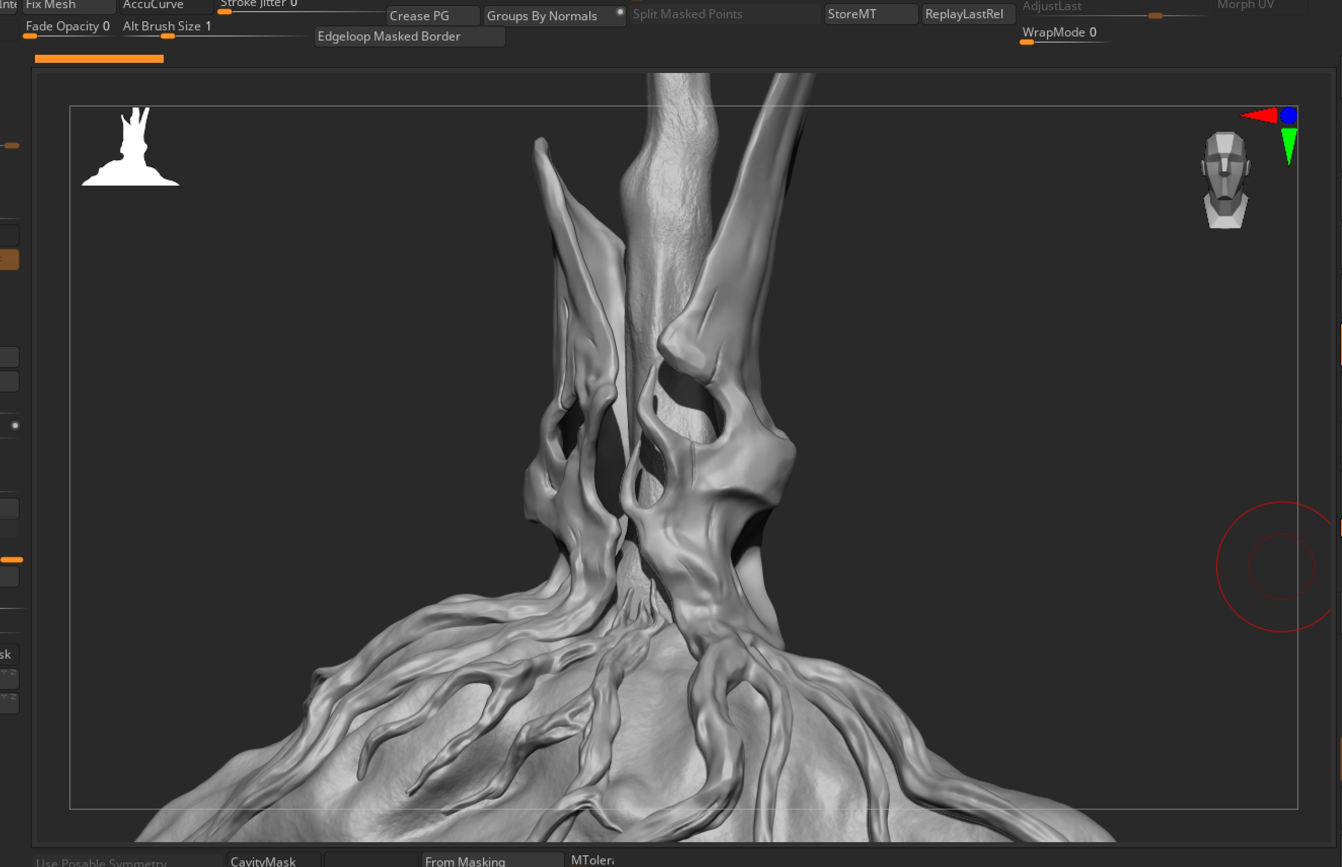 Sculpt in Zbrush