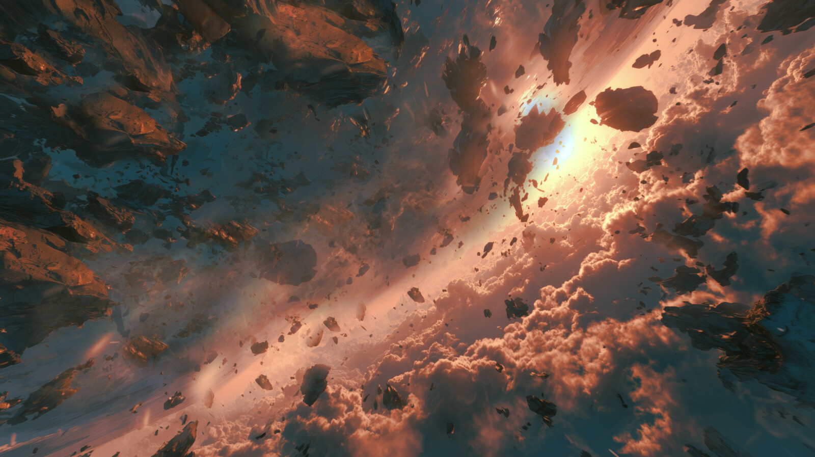The Seasons Of Fantasy - Cataclysm & Bang - Heaven and Earth Colliding 