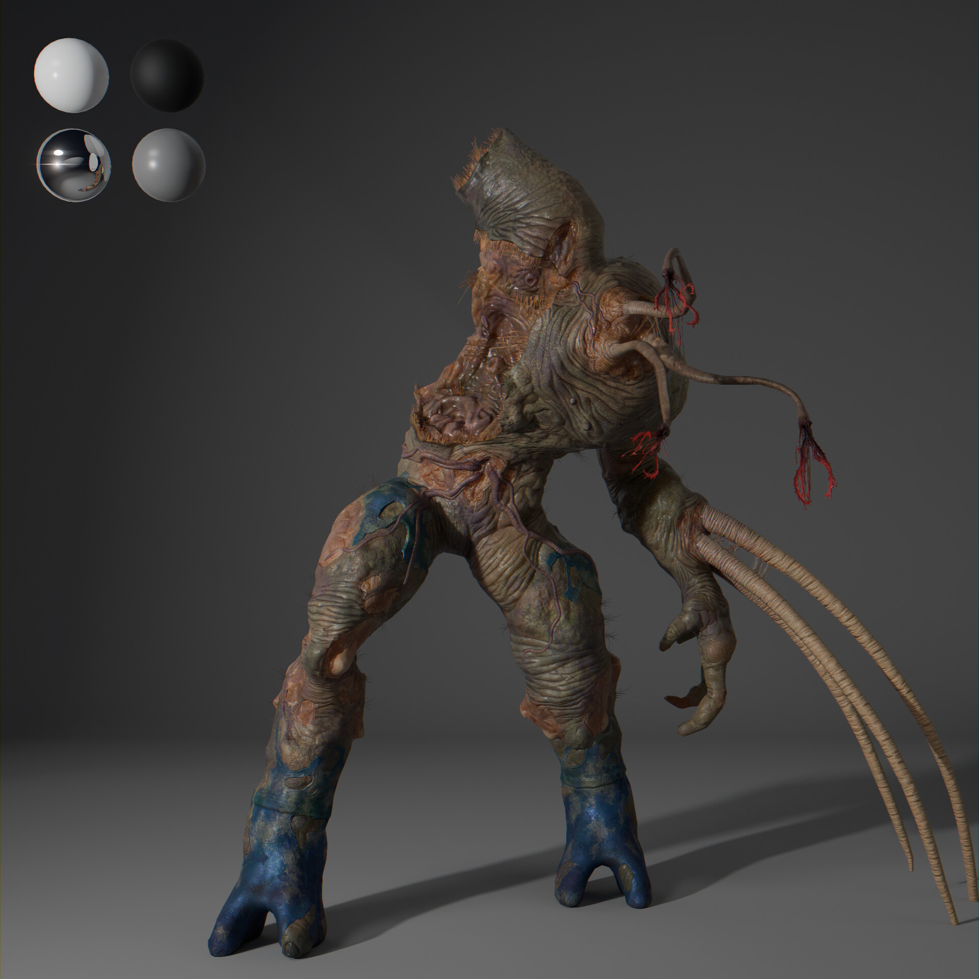 Halo Flood Elite Model