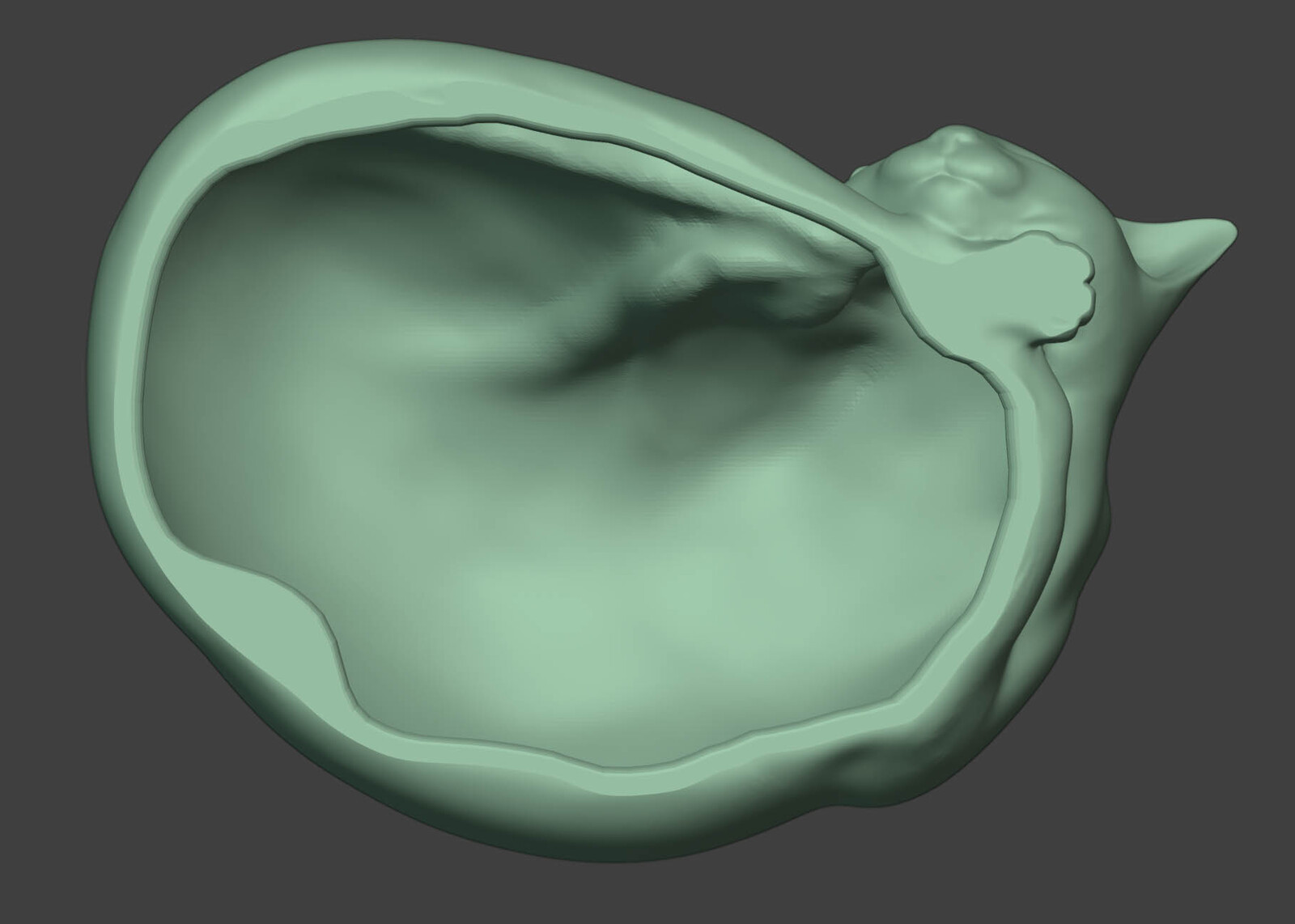 Revision 5 - Now ready for printing. Hollow with 5mm thick walls for a rigid print that doesn't consume too much resin. 