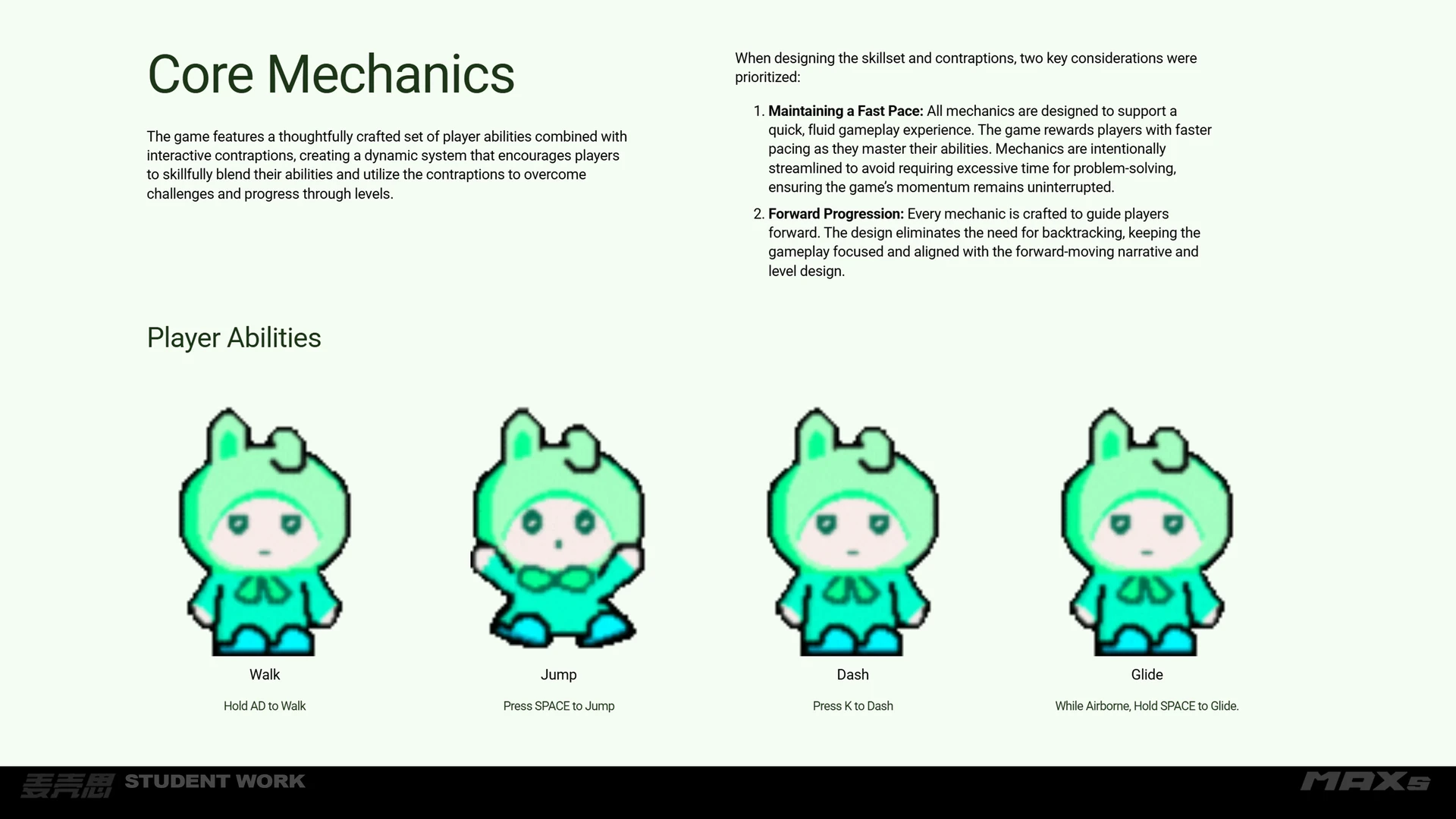 Game Design: Rushing Pulse | MAXs Student Work 2024 — 9