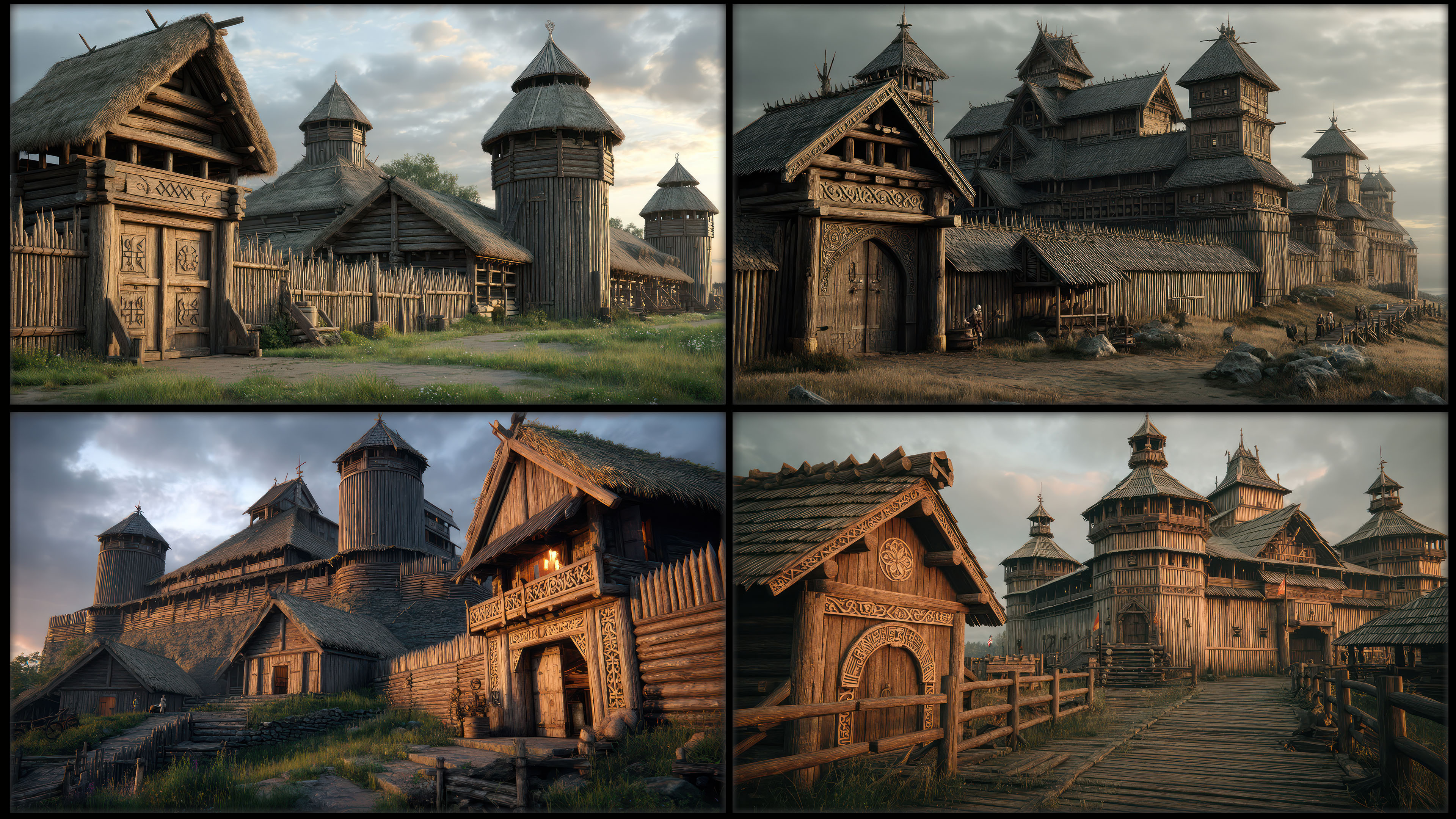 280 Ancient Wooden Castle - Environment Concept Reference Image Pack v.455 |4K|
https://www.artstation.com/a/49659325