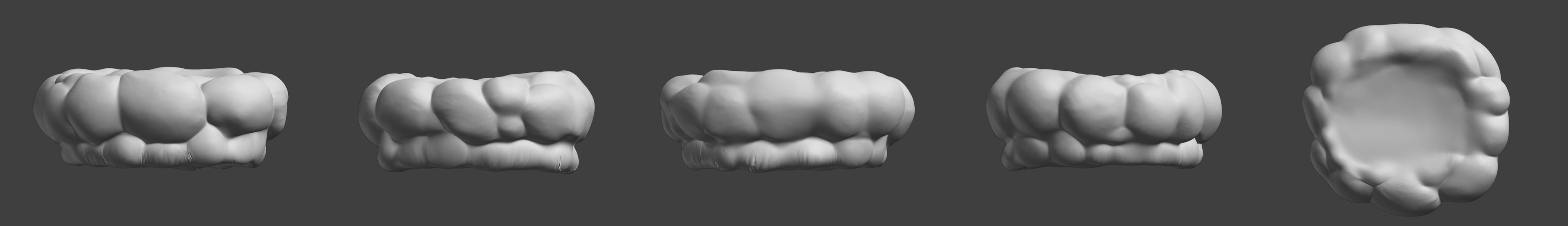 Initial sculpt 