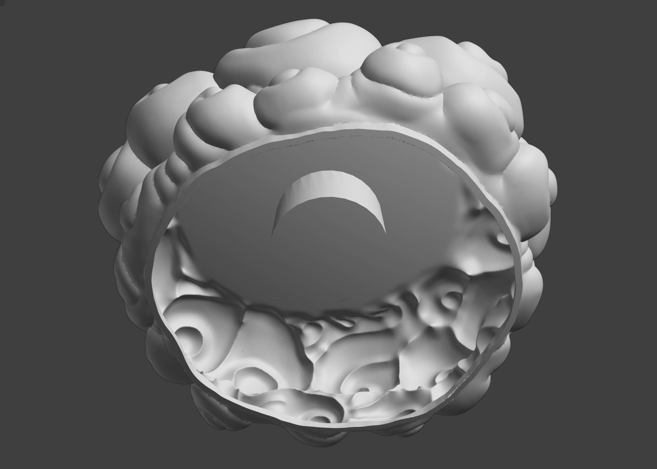 The model for the mold. 