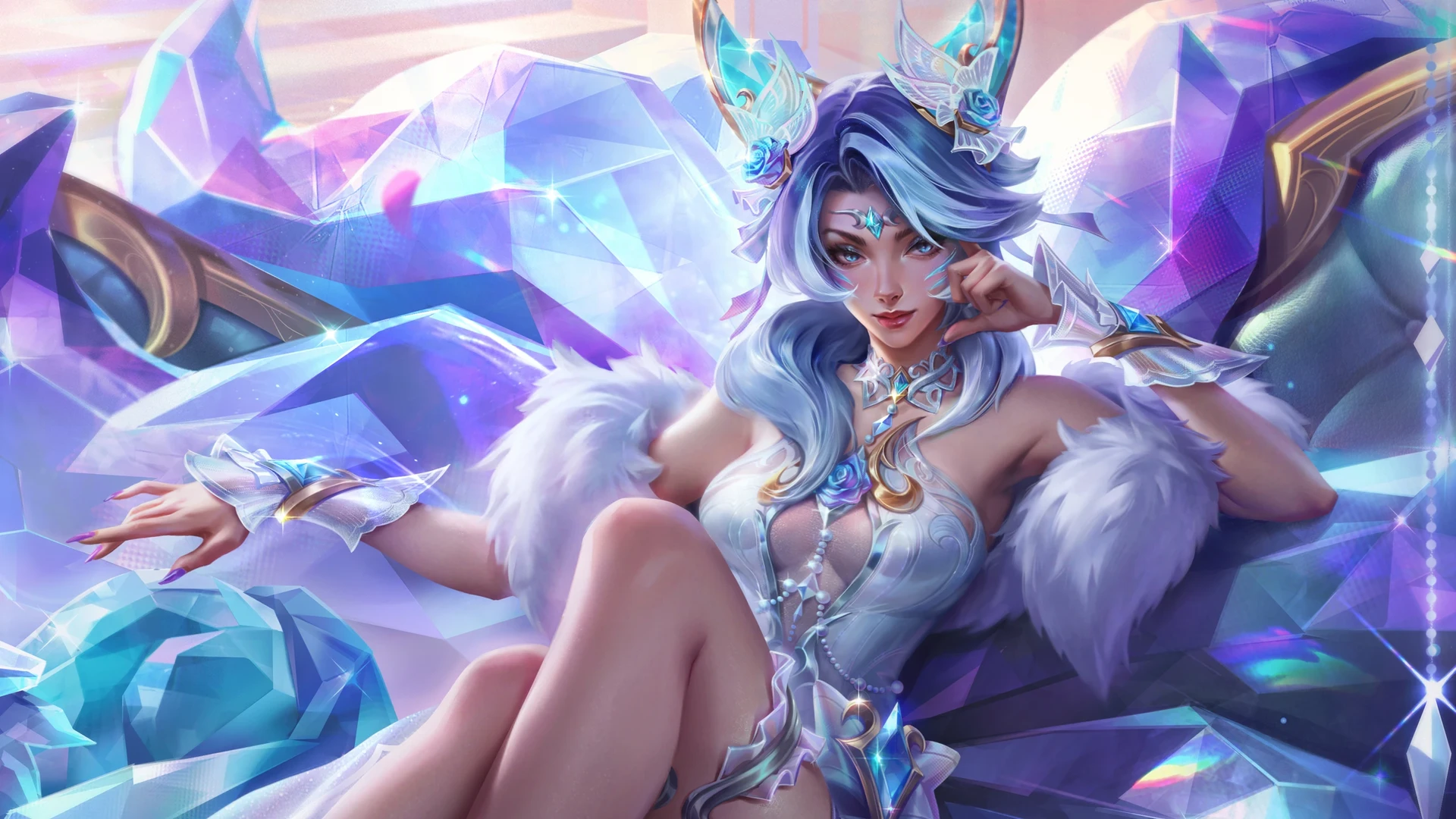 Pandart Studio - Crystal Rose Ahri