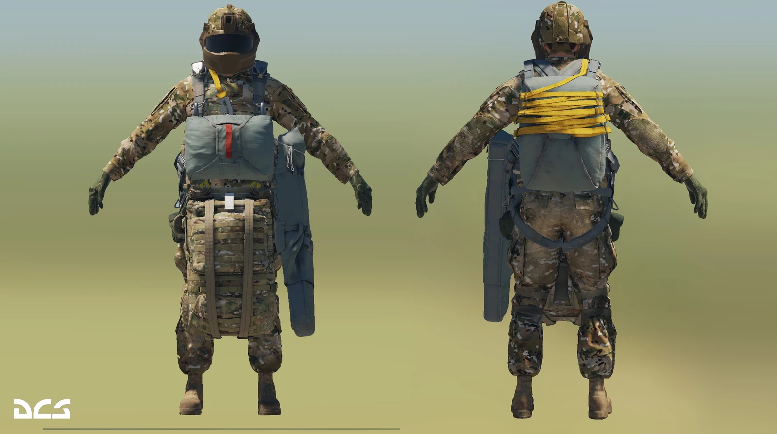Airborn soldier for DCS company