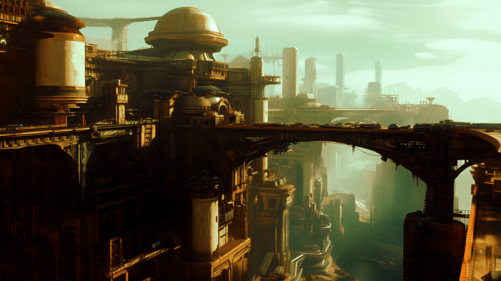 Abandoned Urban Futurism