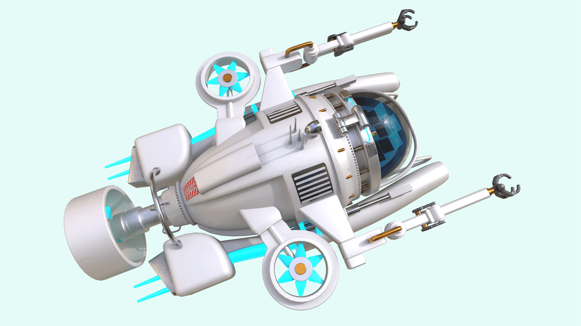 Submarine - 3D model by PTM Models (@PTM_Models) [304e0dd] - Sketchfab