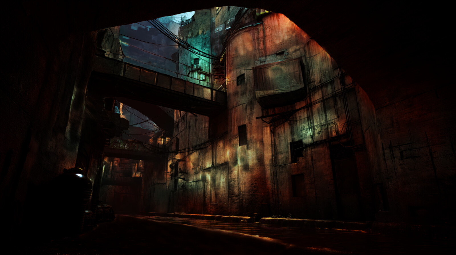Underground Slums