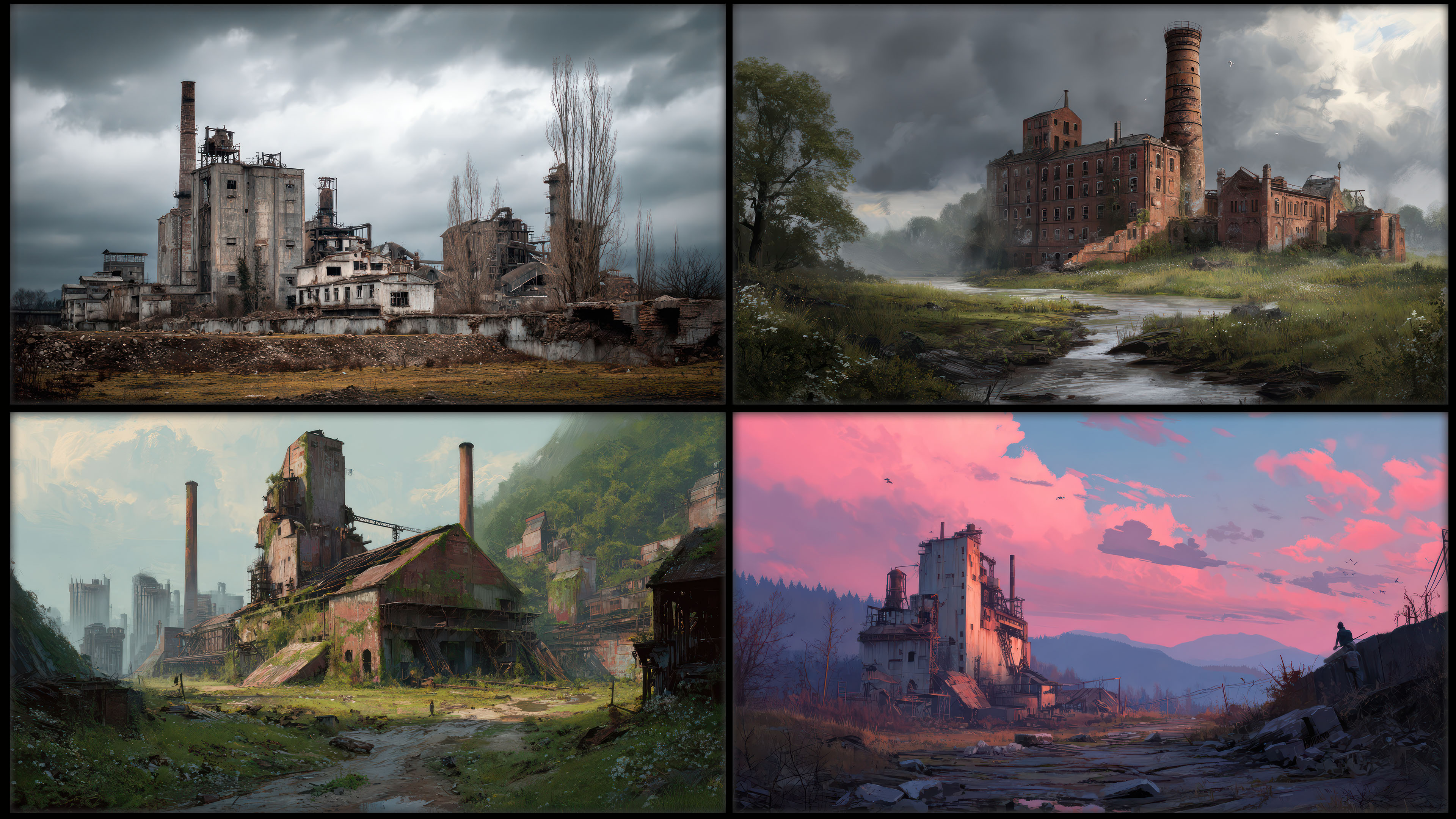 200 Ruin Factory - Environment Concept Reference Image Pack v.460 |4K|
https://www.artstation.com/a/49729167