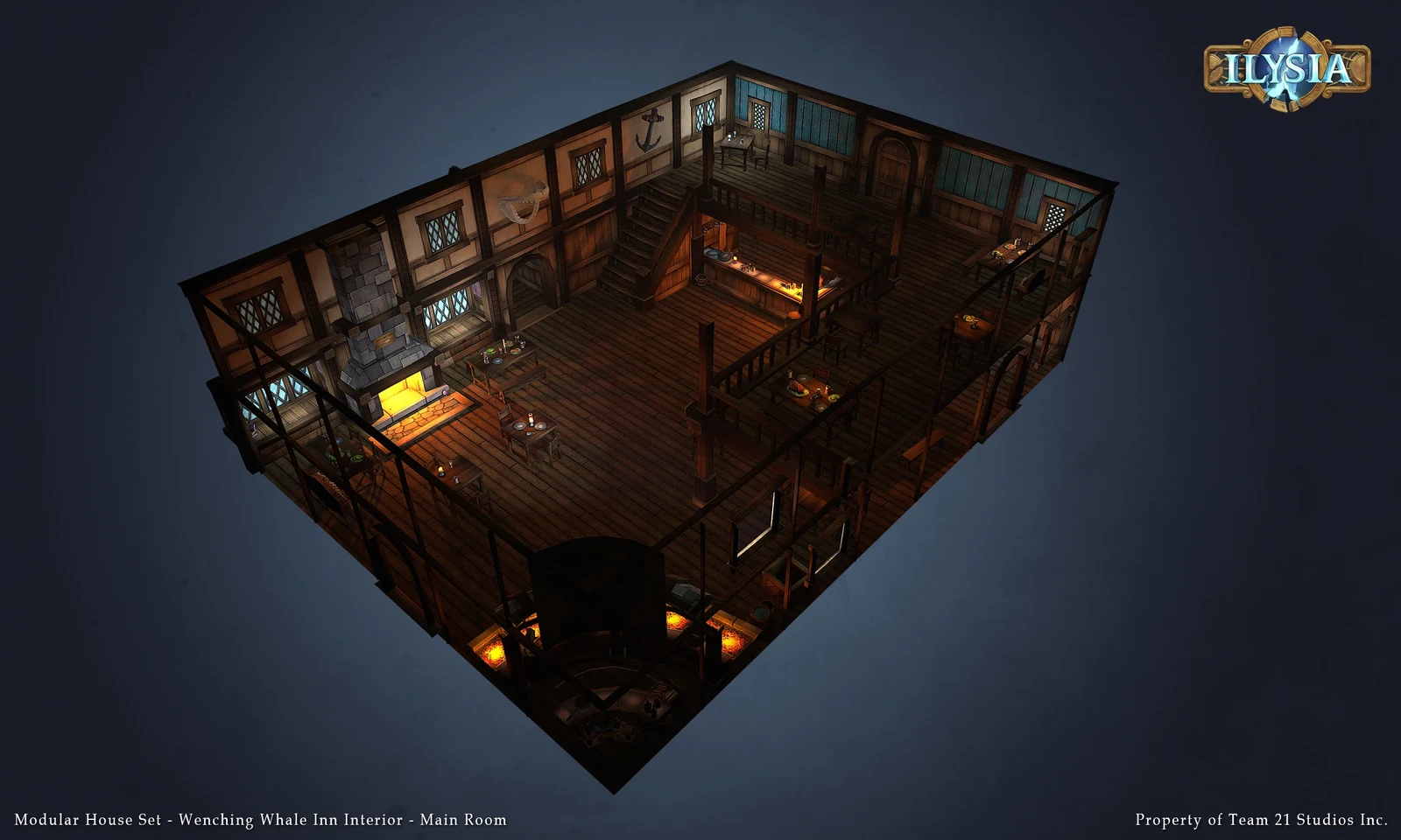 Wenching Whale Tavern - Exterior and Interior