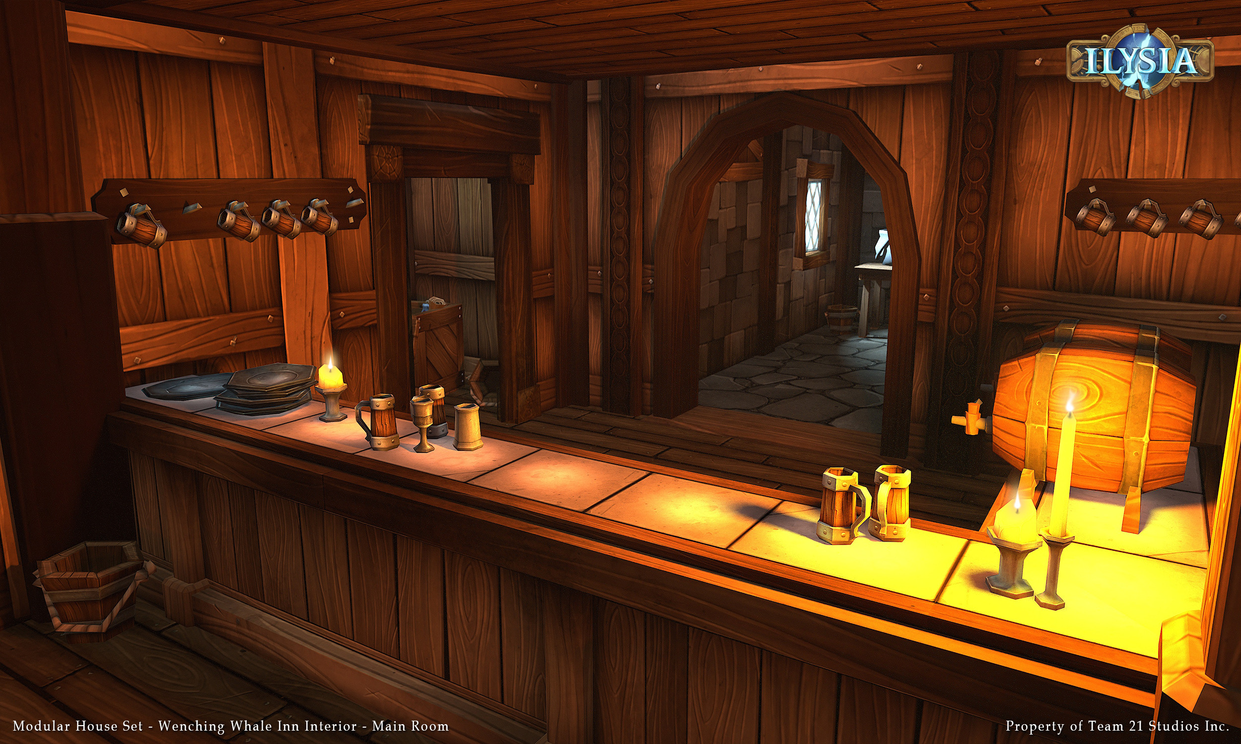 Wenching Whale Interior - Main Hall