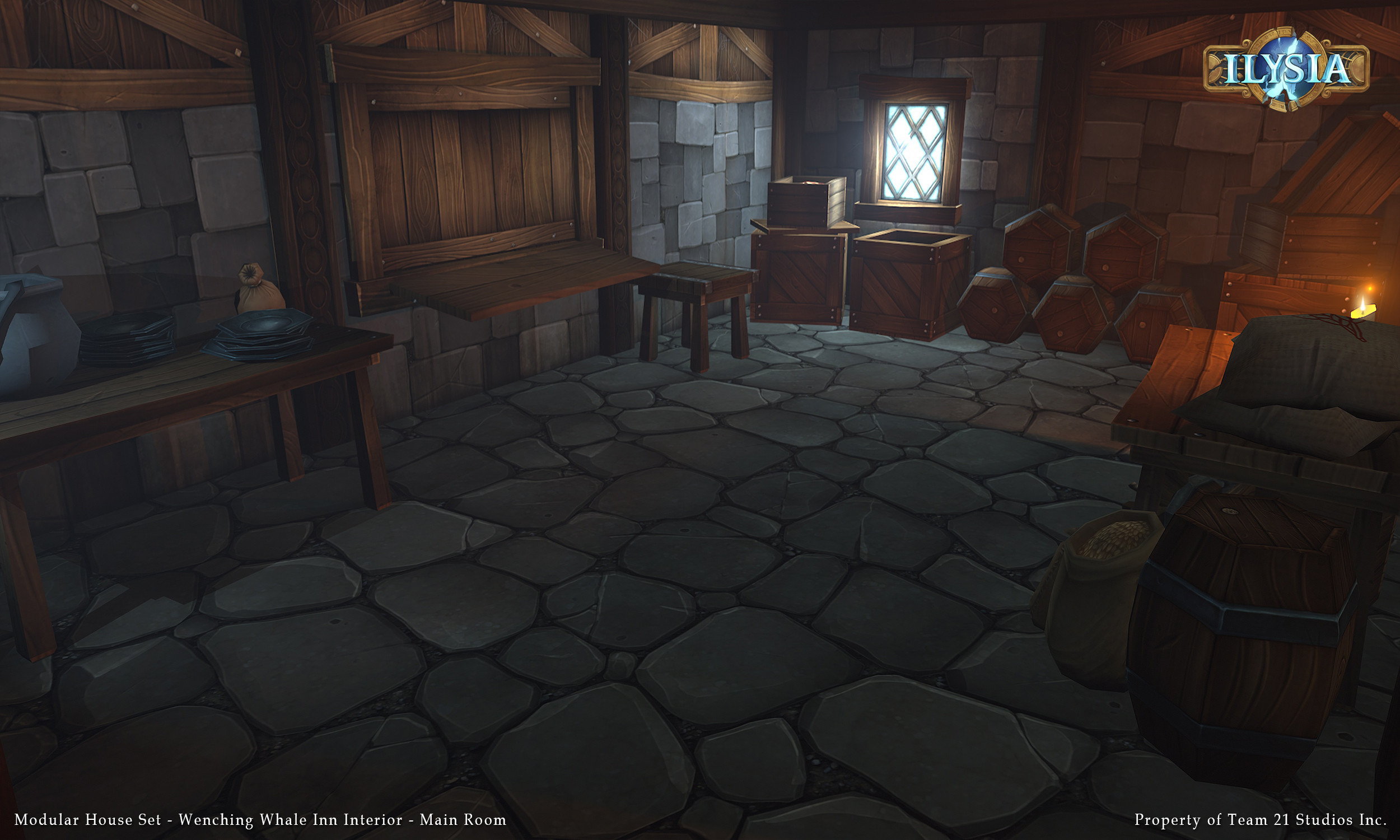 Wenching Whale Interior - Main Hall Storage Room
