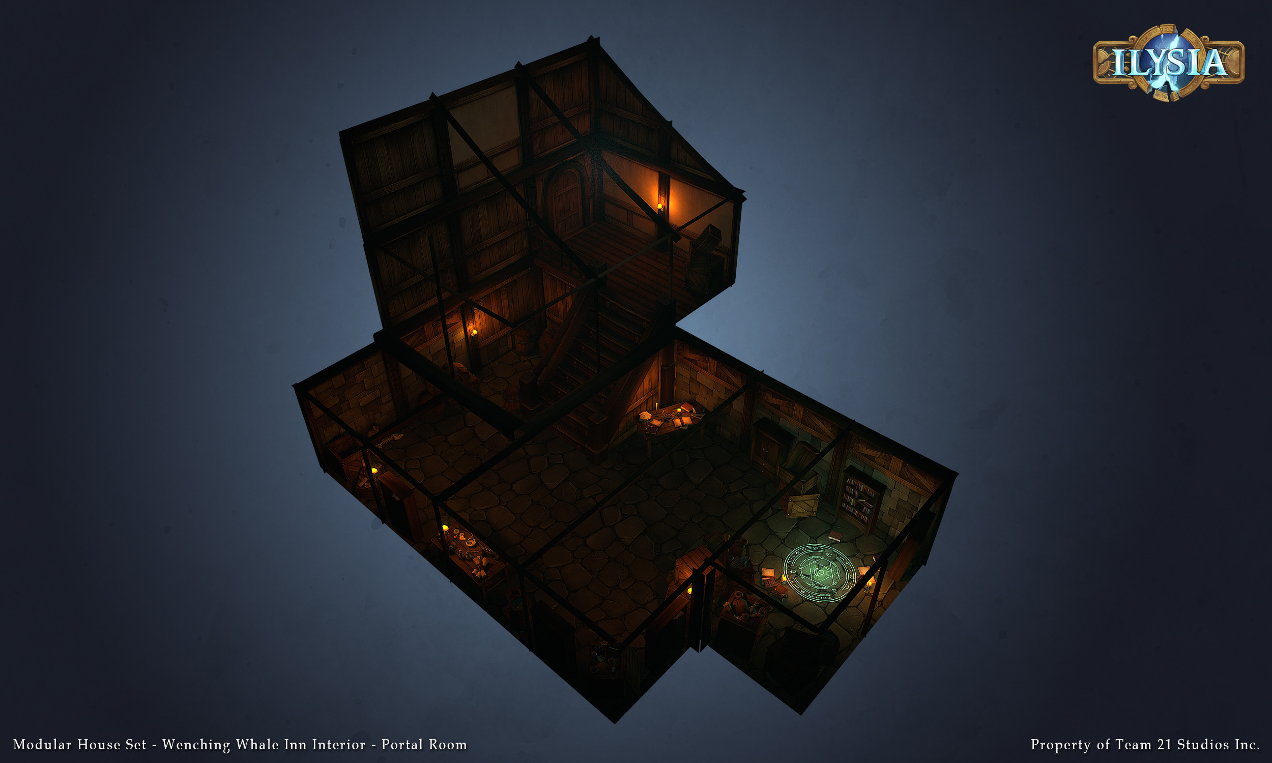 Wenching Whale Interior - Portal Room