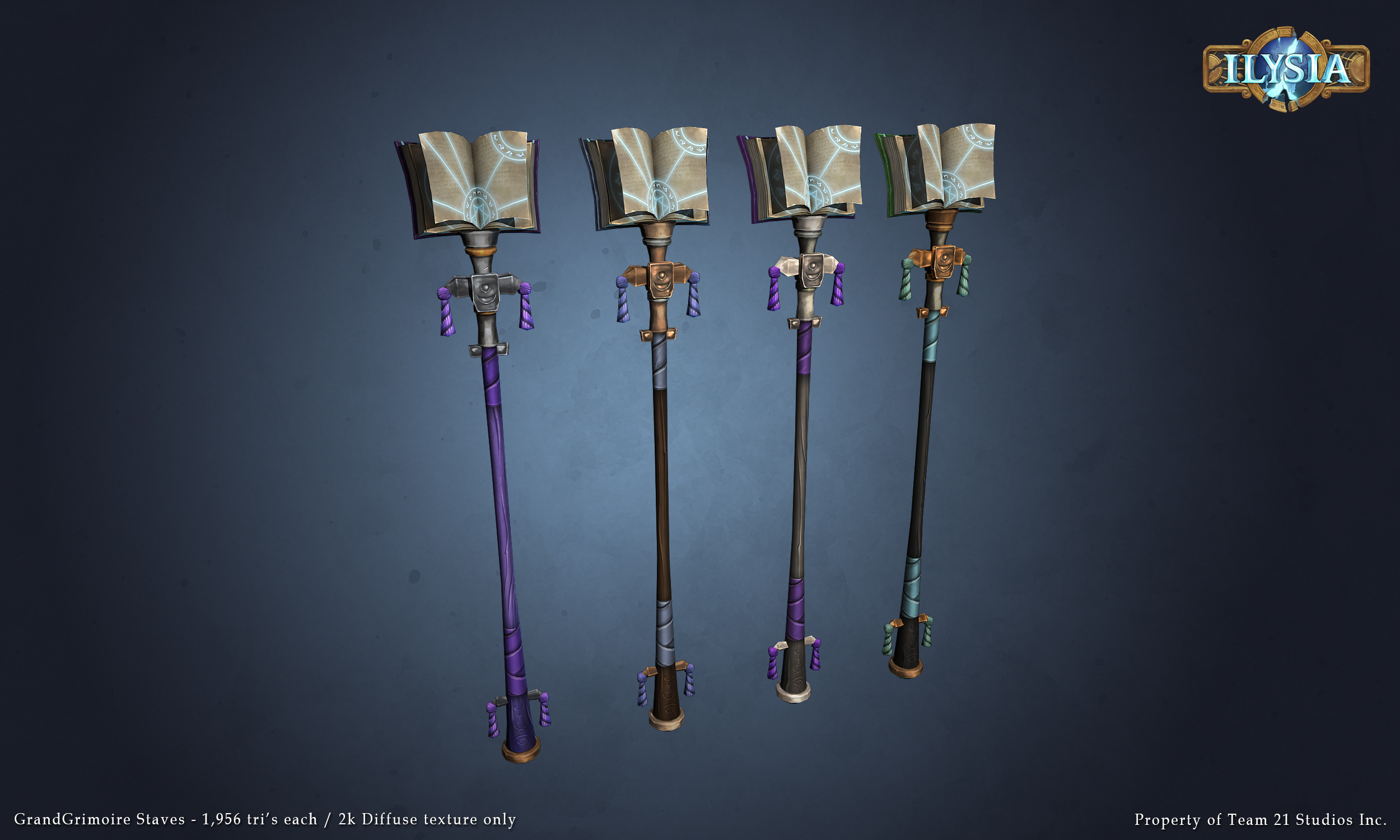 Variations of the Grand Grimoire Staves
