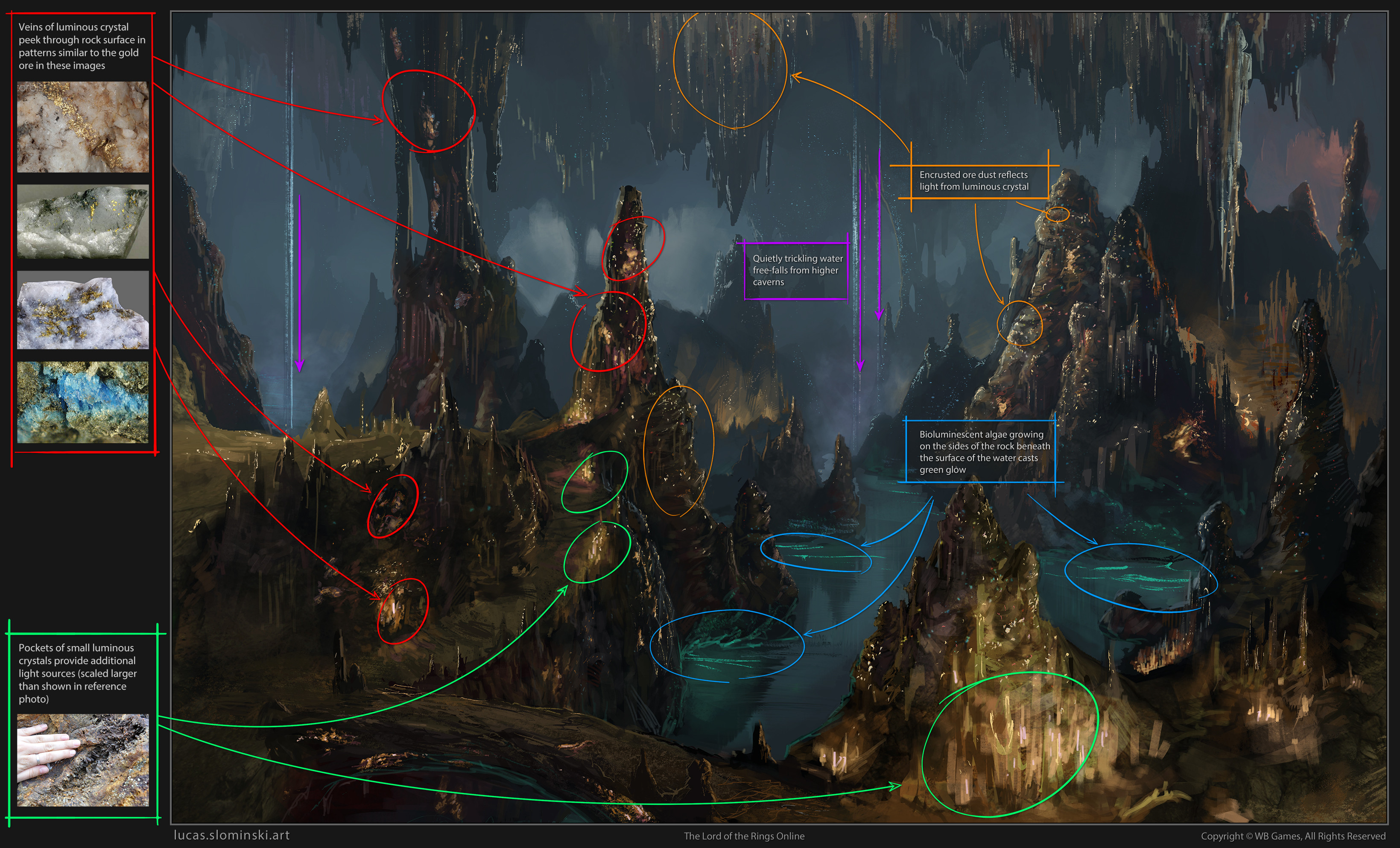 The Glittering Caves of Aglarond