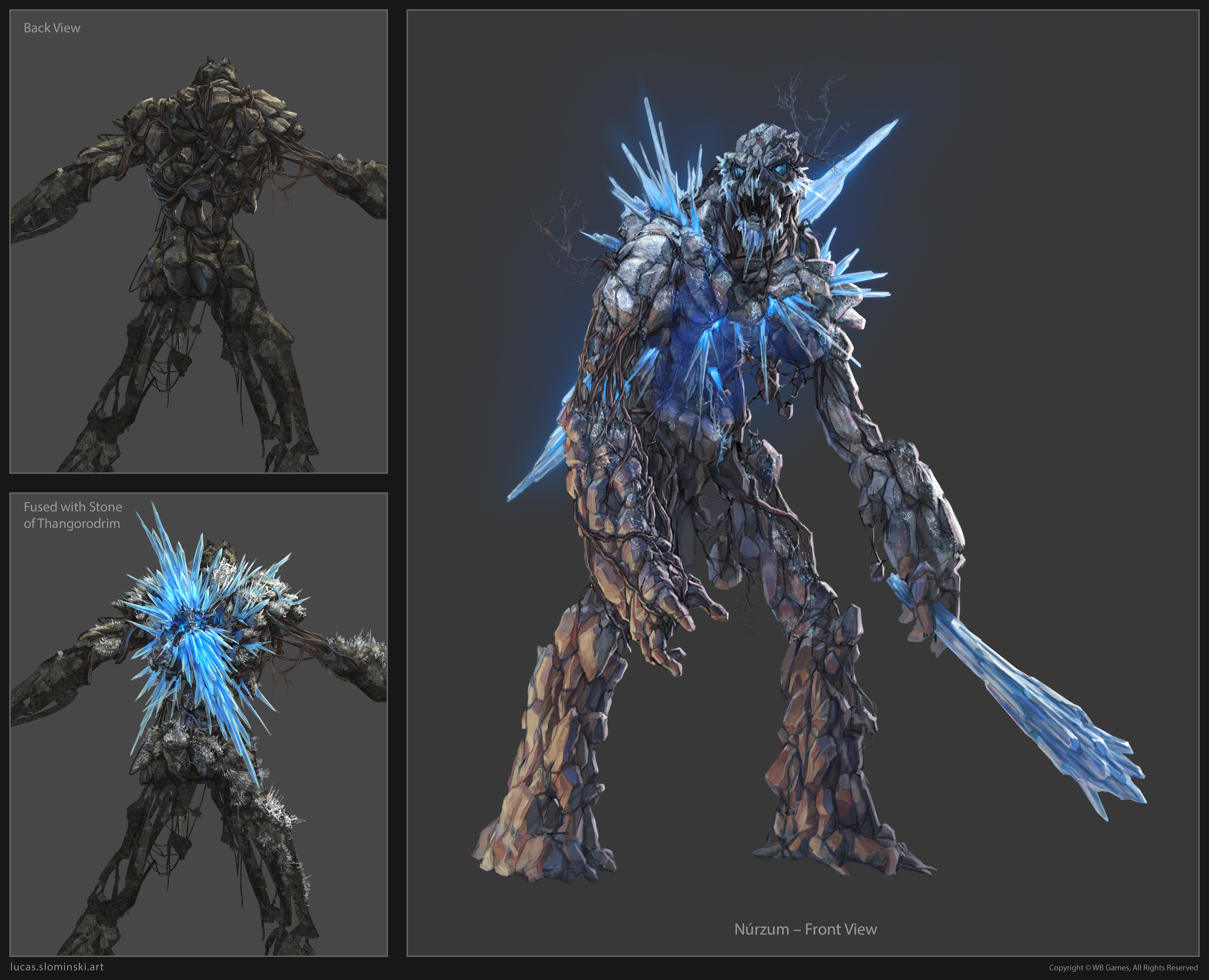 Núrzum, the corrupted stone giant of Wildermore