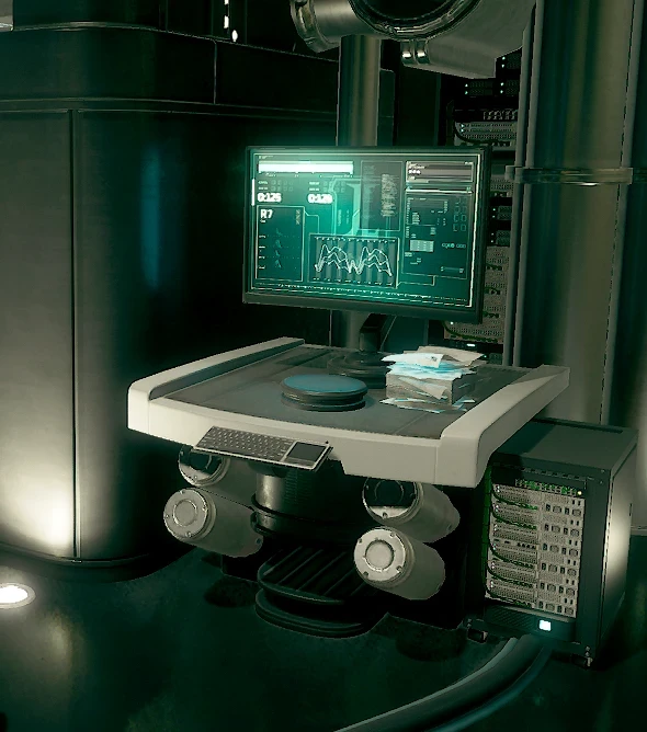 Created Computer Table