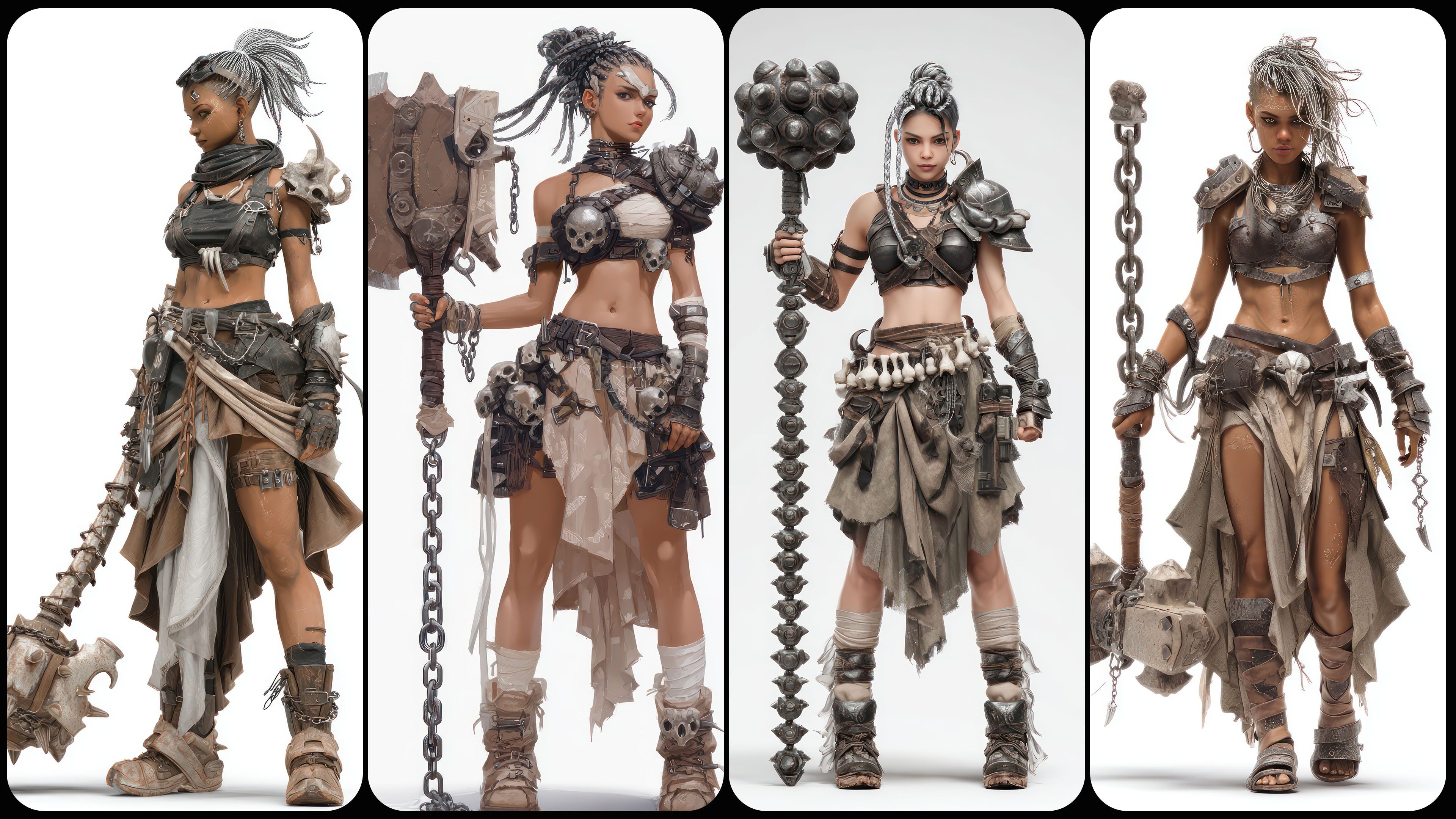 200 Barbarian Warrior Character Reference Image Pack v.151 |4K|
https://www.artstation.com/a/49927894