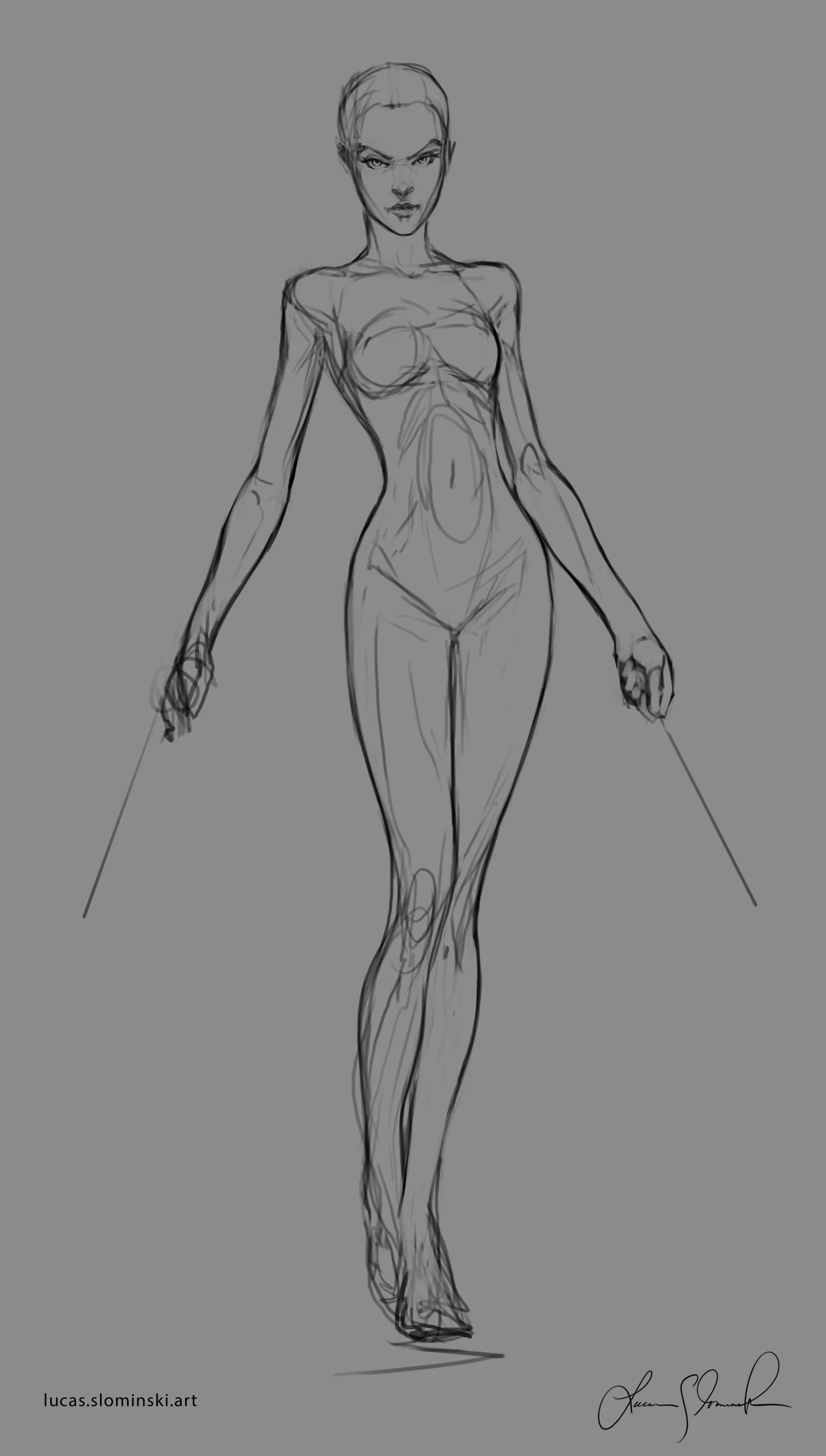 Anatomy sketch