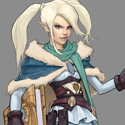 Elven Ice Mage