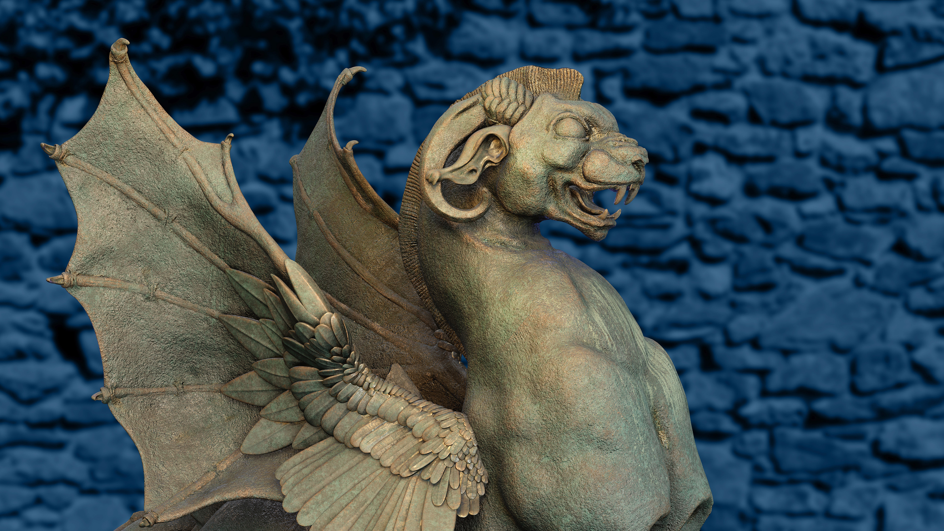 Final render in Marmoset