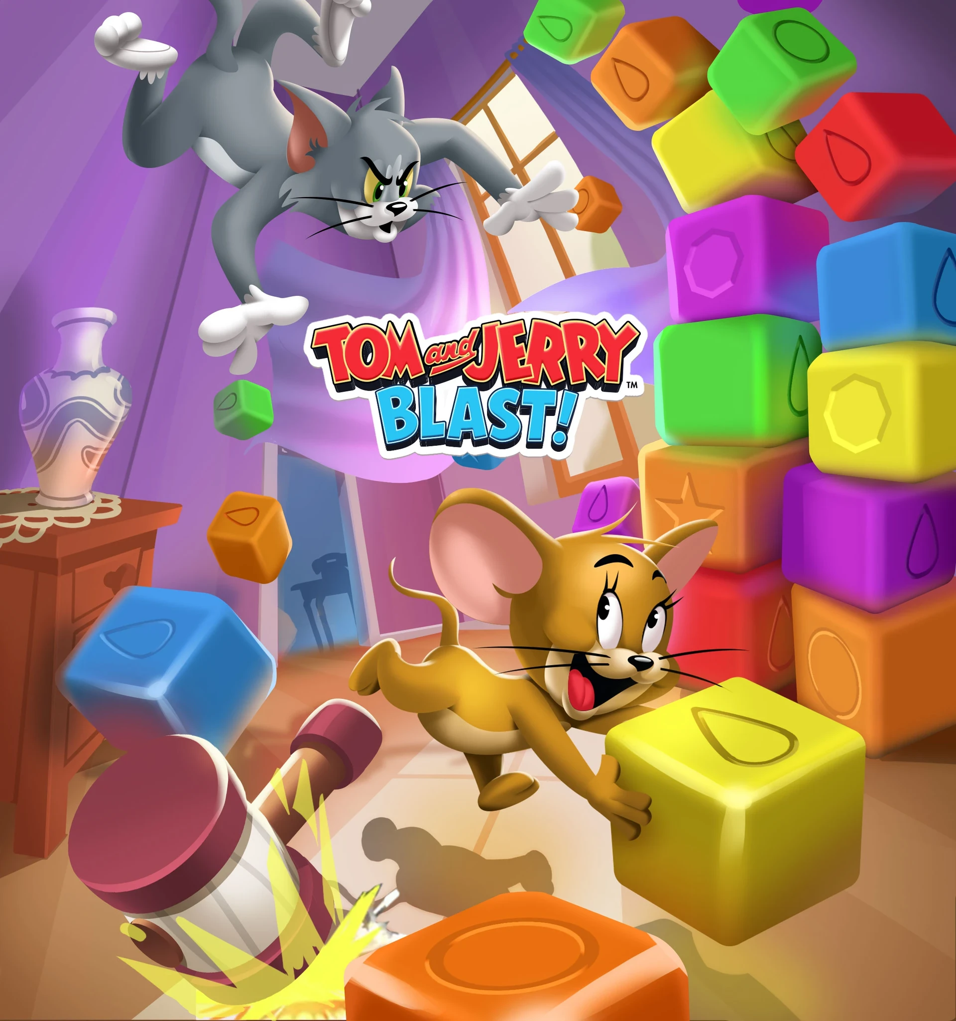 Homescreen Tom and Jerry Blast