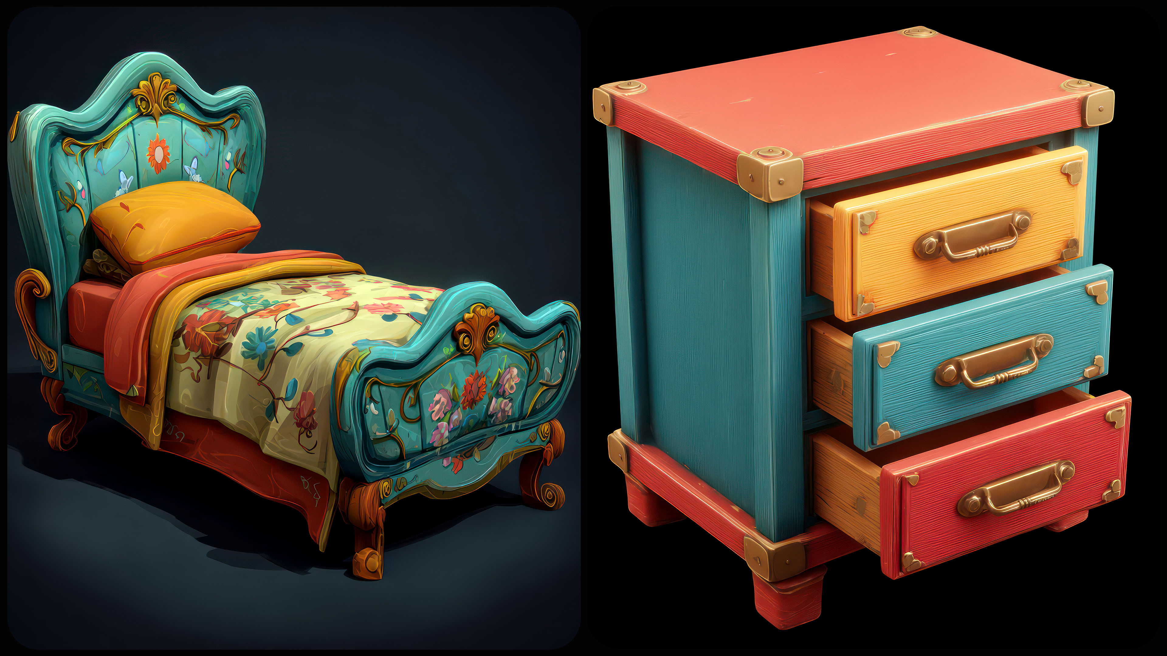 430 Home Appliances Stylized Asset Reference Image Pack v.18 |4K|
https://www.artstation.com/a/49935436