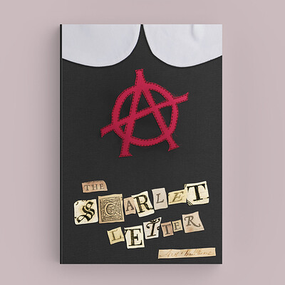 Book Cover  - The Scarlet Letter - Personal Project